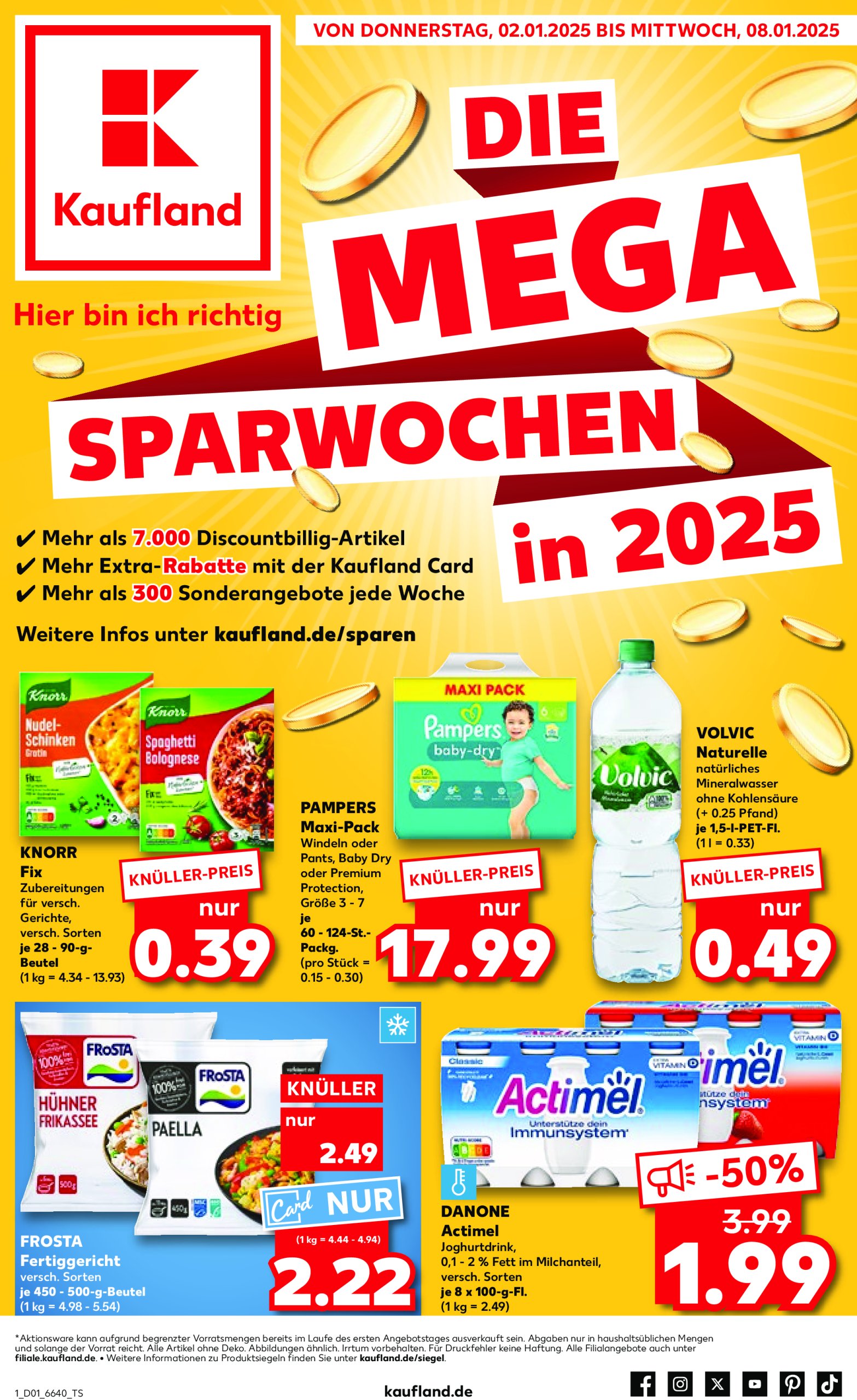 kaufland - Kaufland-Prospekt gültig von 02.01. bis 08.01.