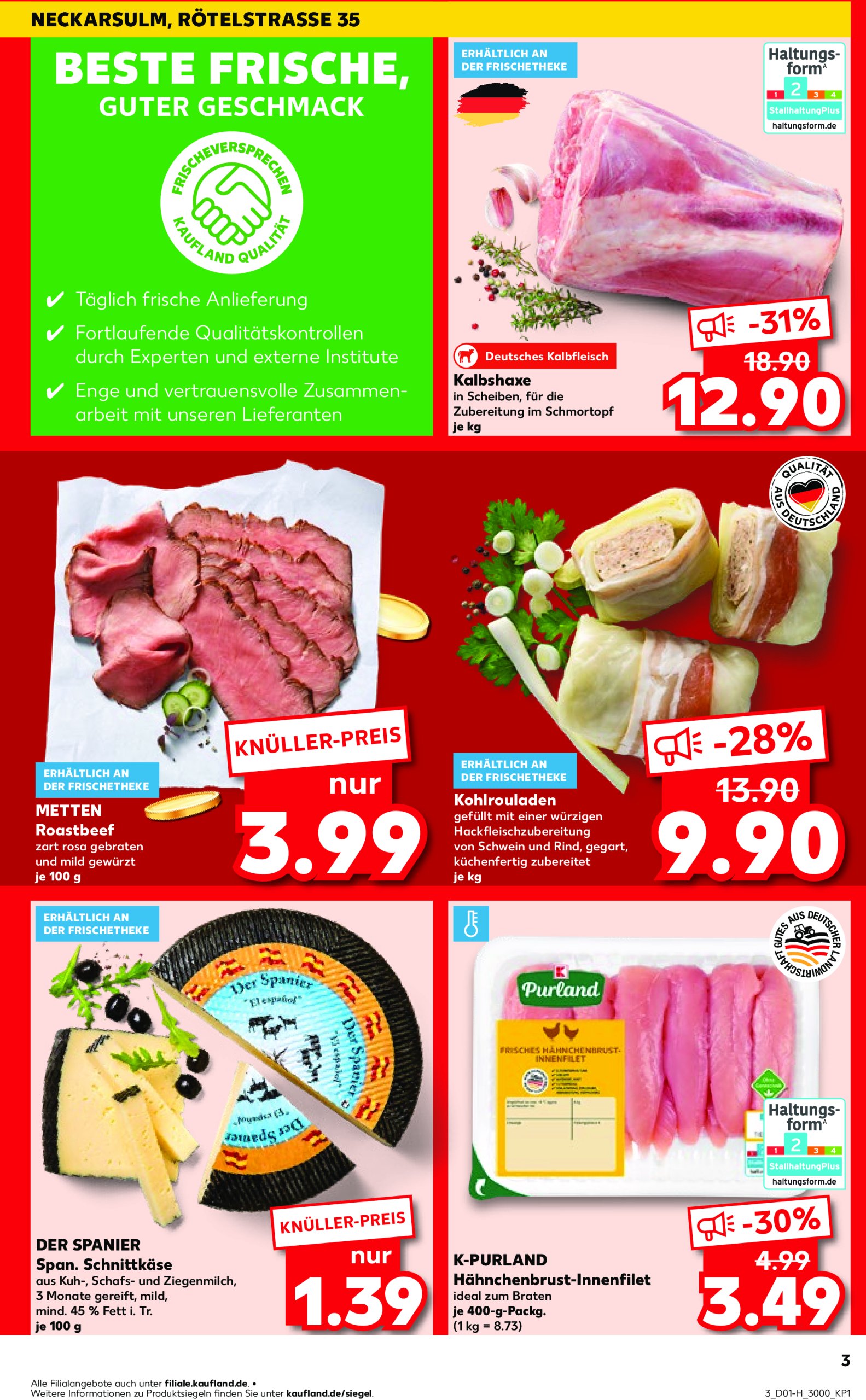 kaufland - Kaufland - Neckarsulm-Prospekt gültig von 02.01. bis 08.01. - page: 3