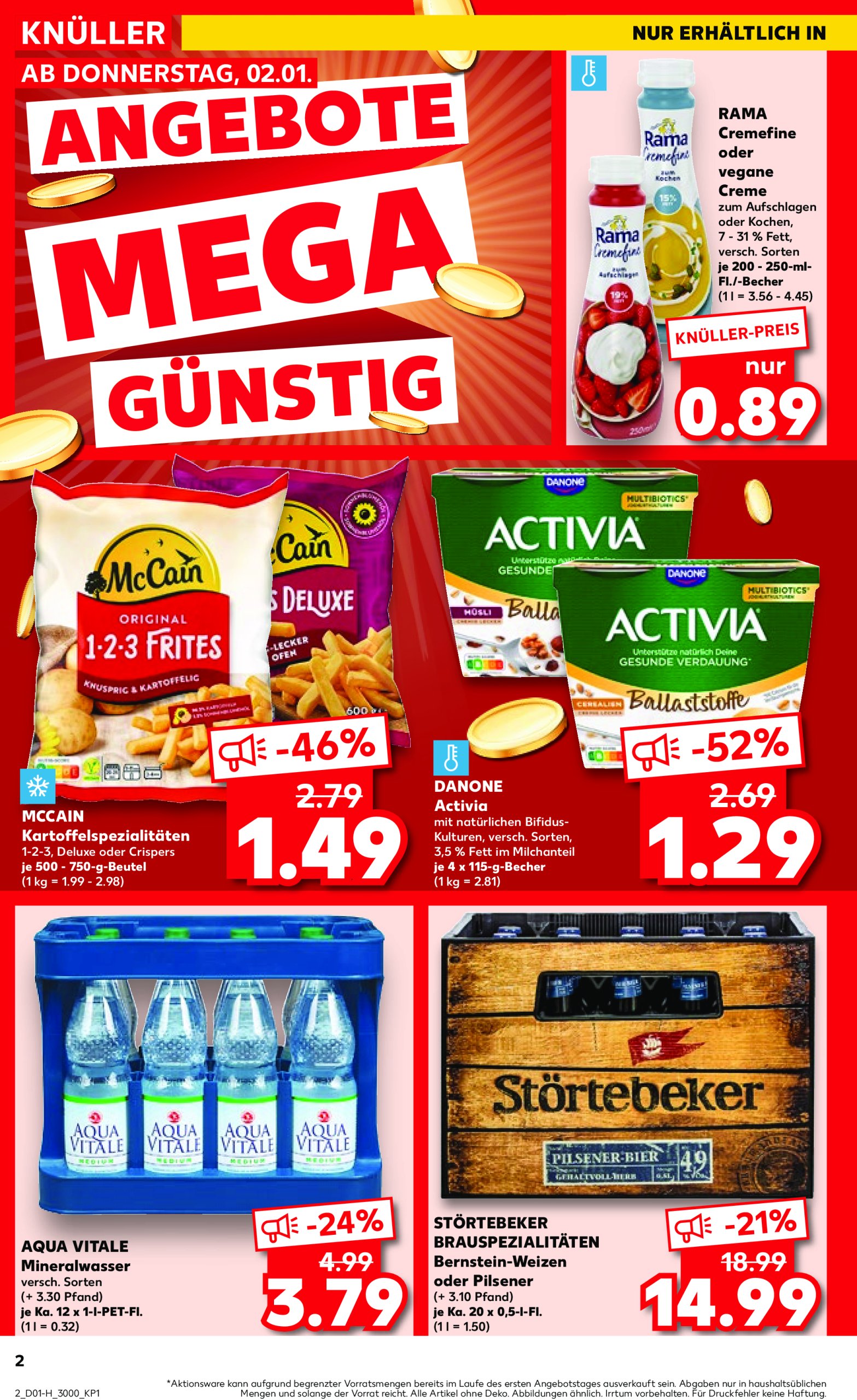 kaufland - Kaufland - Neckarsulm-Prospekt gültig von 02.01. bis 08.01. - page: 2