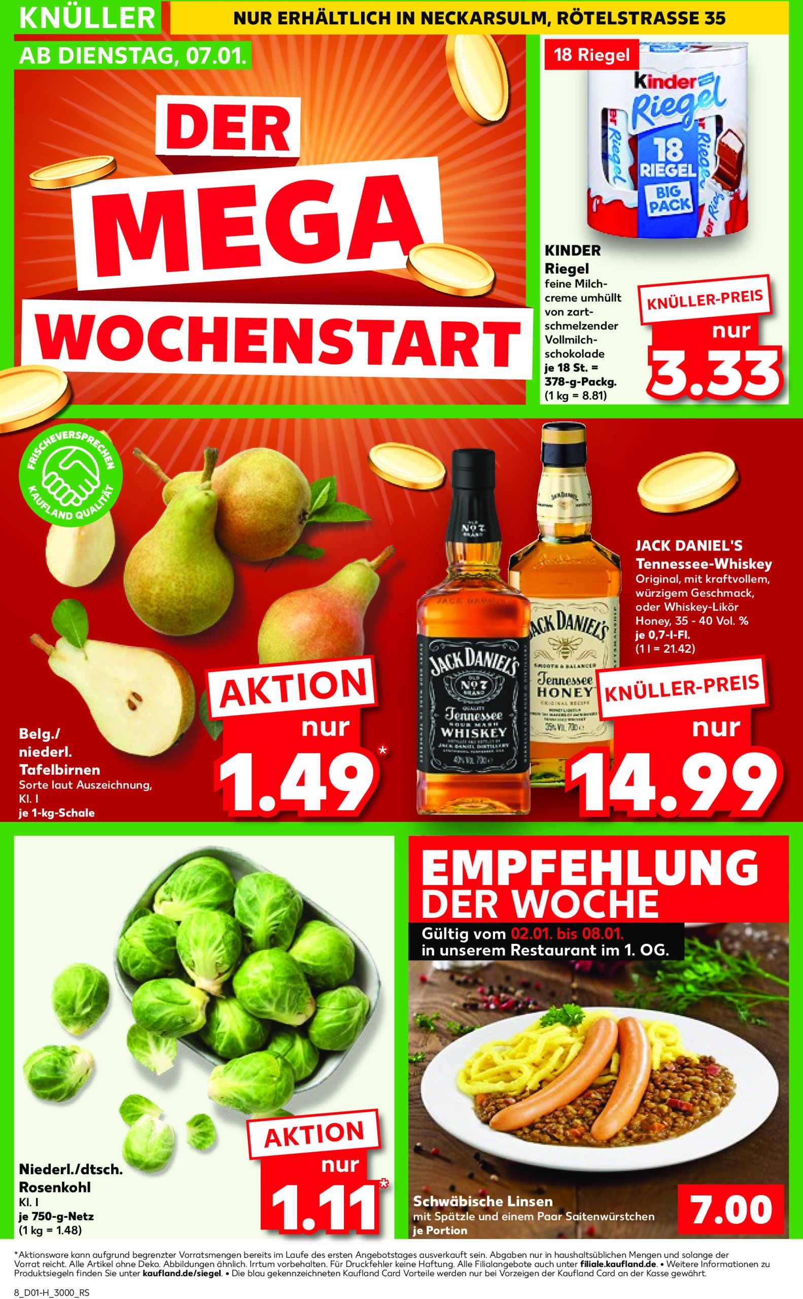 kaufland - Kaufland - Neckarsulm-Prospekt gültig von 02.01. bis 08.01. - page: 8