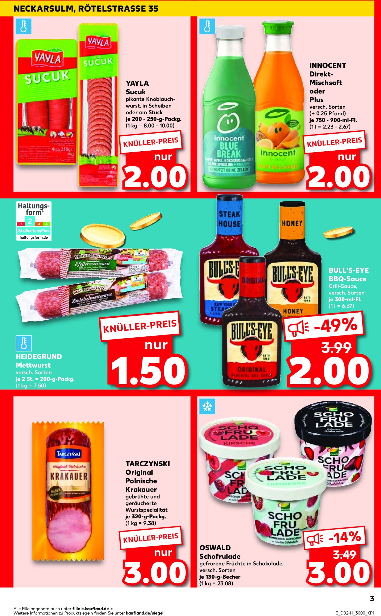 kaufland - Kaufland - Neckarsulm-Prospekt gültig von 09.01. bis 15.01. - page: 3