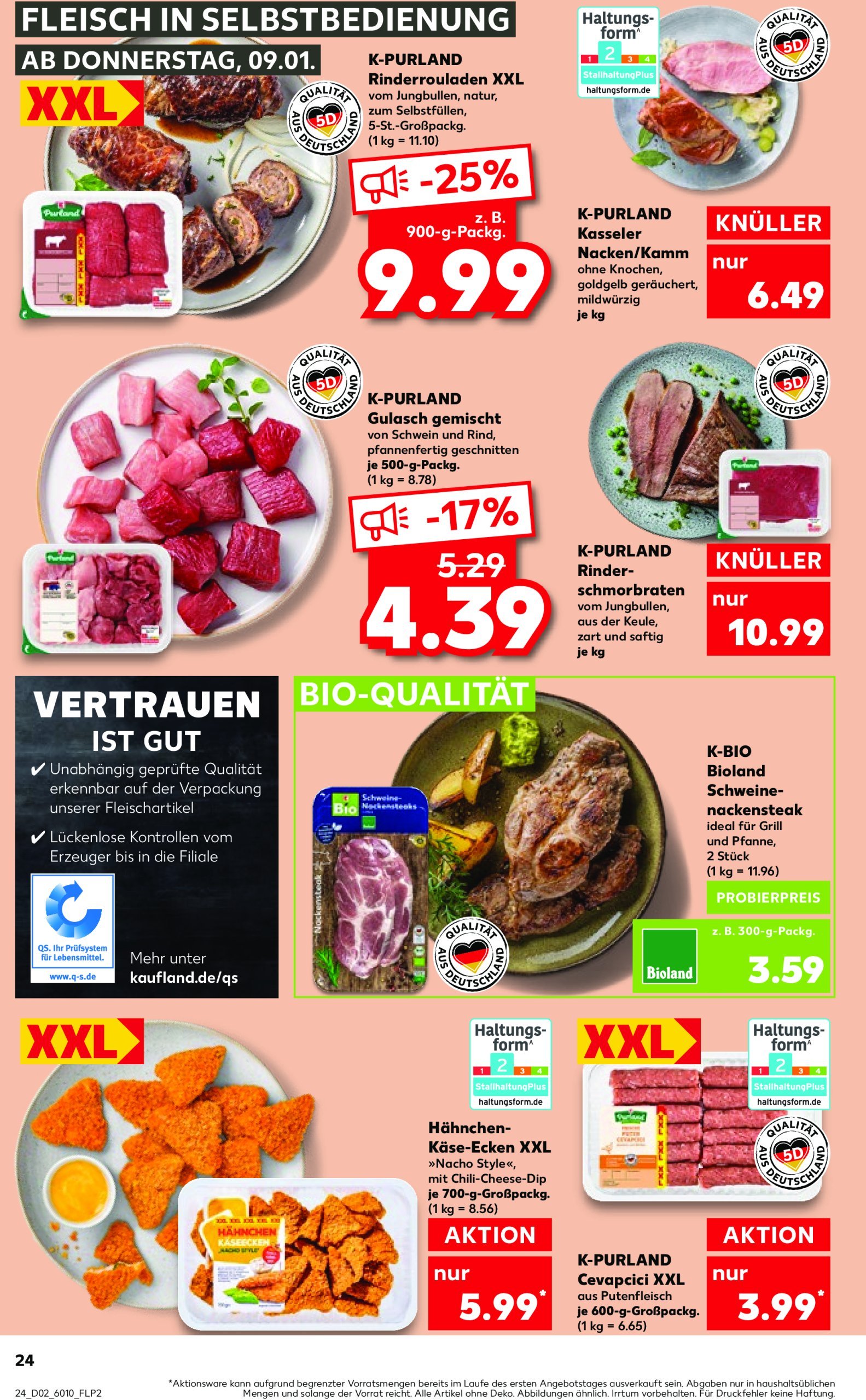 kaufland - Kaufland-Prospekt gültig von 09.01. bis 15.01. - page: 24