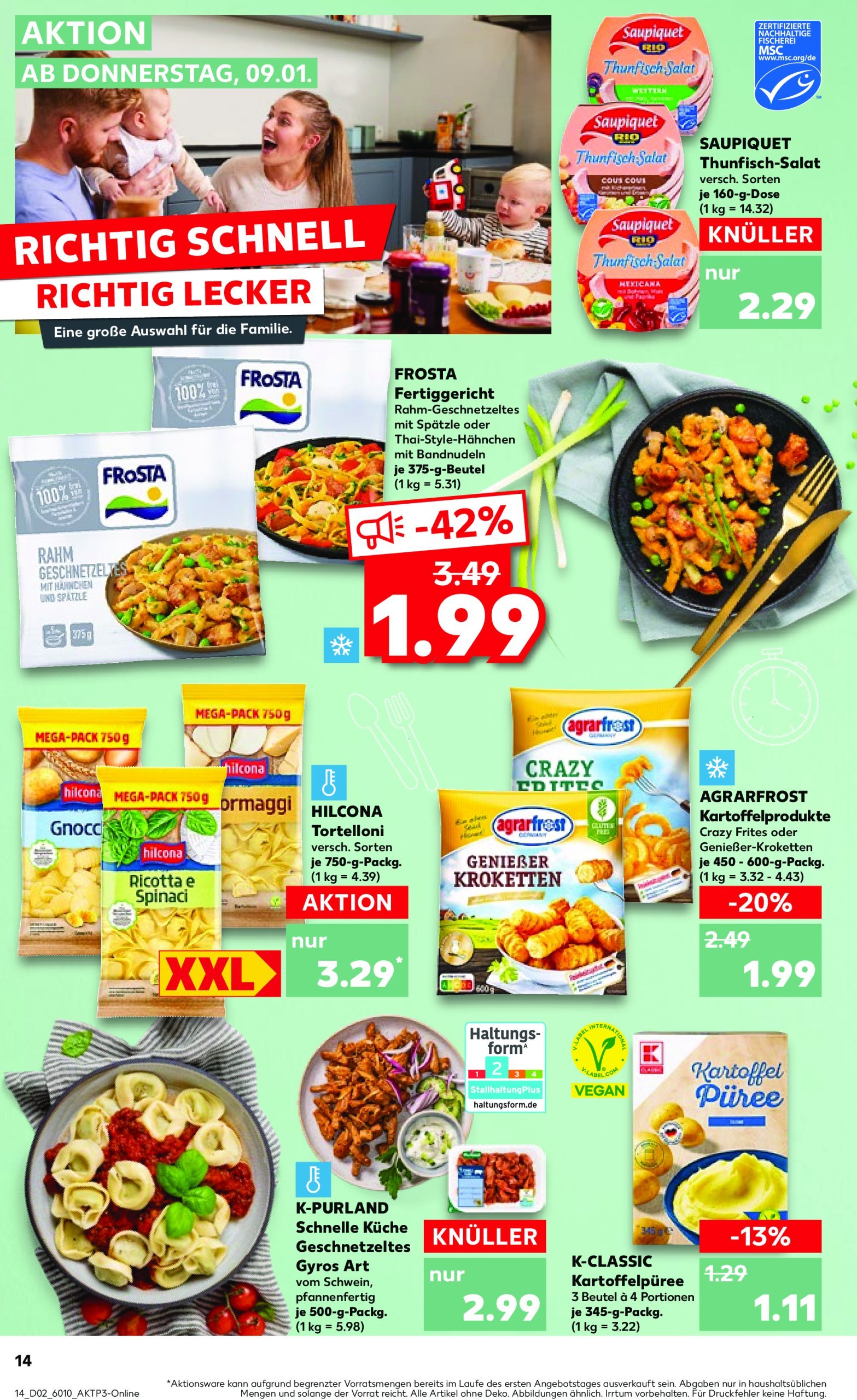 kaufland - Kaufland-Prospekt gültig von 09.01. bis 15.01. - page: 14