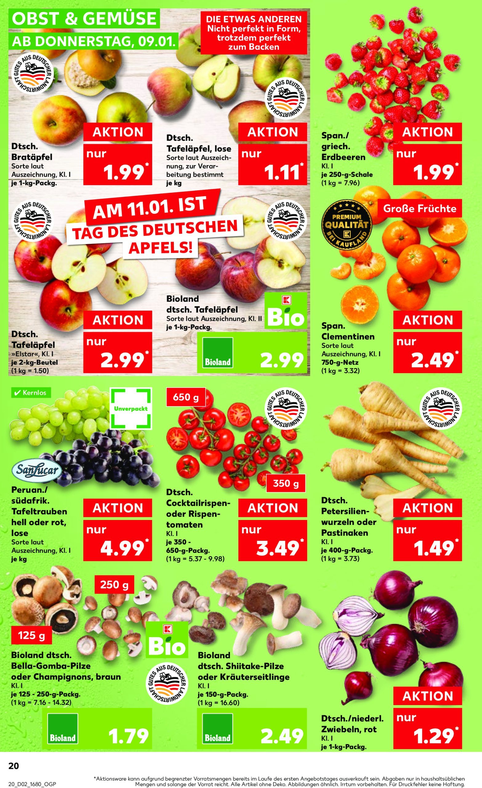 kaufland - Kaufland-Prospekt gültig von 09.01. bis 15.01. - page: 20