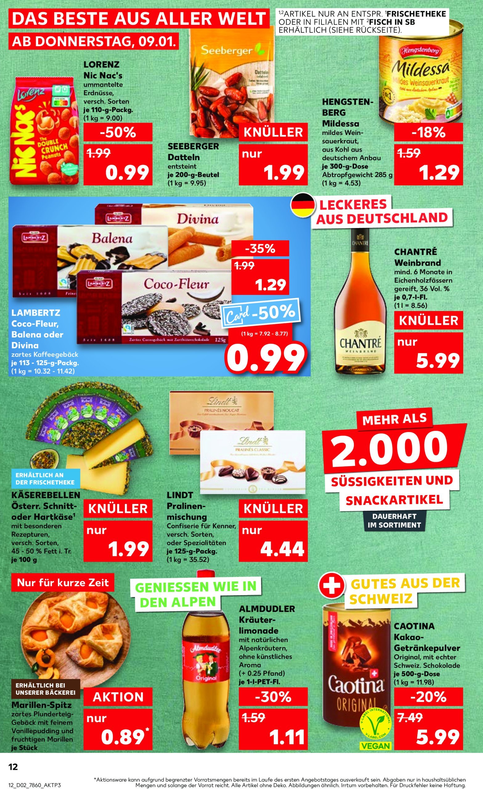 kaufland - Kaufland-Prospekt gültig von 09.01. bis 15.01. - page: 12