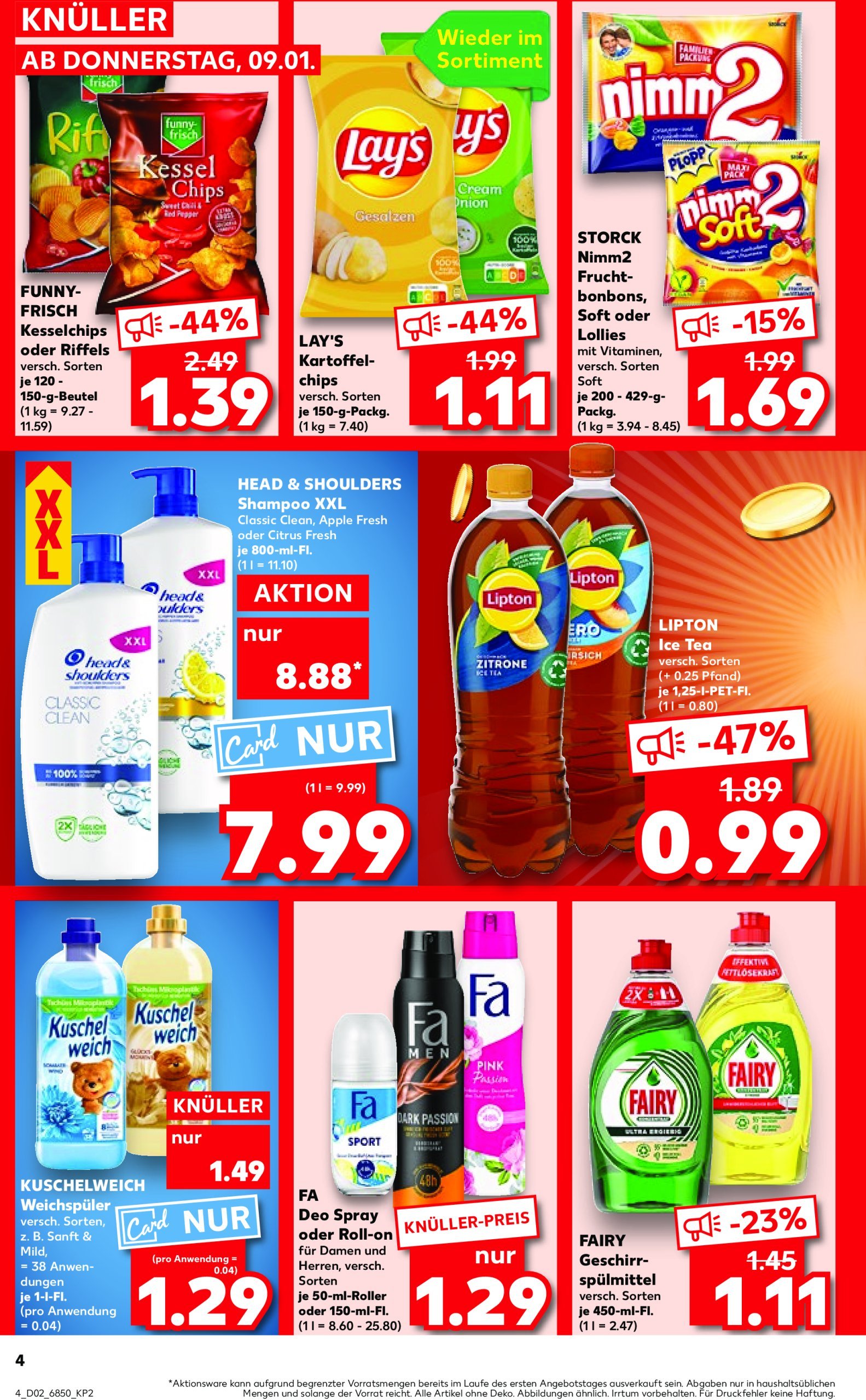 kaufland - Kaufland-Prospekt gültig von 09.01. bis 15.01. - page: 4