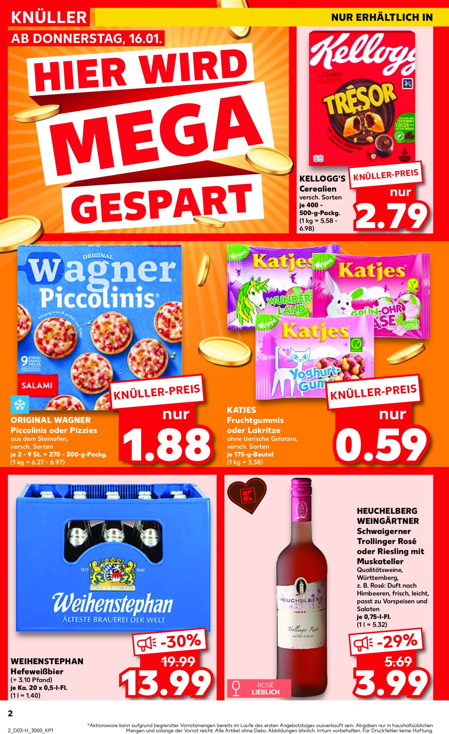 kaufland - Kaufland - Neckarsulm-Prospekt gültig von 16.01. bis 22.01. - page: 2