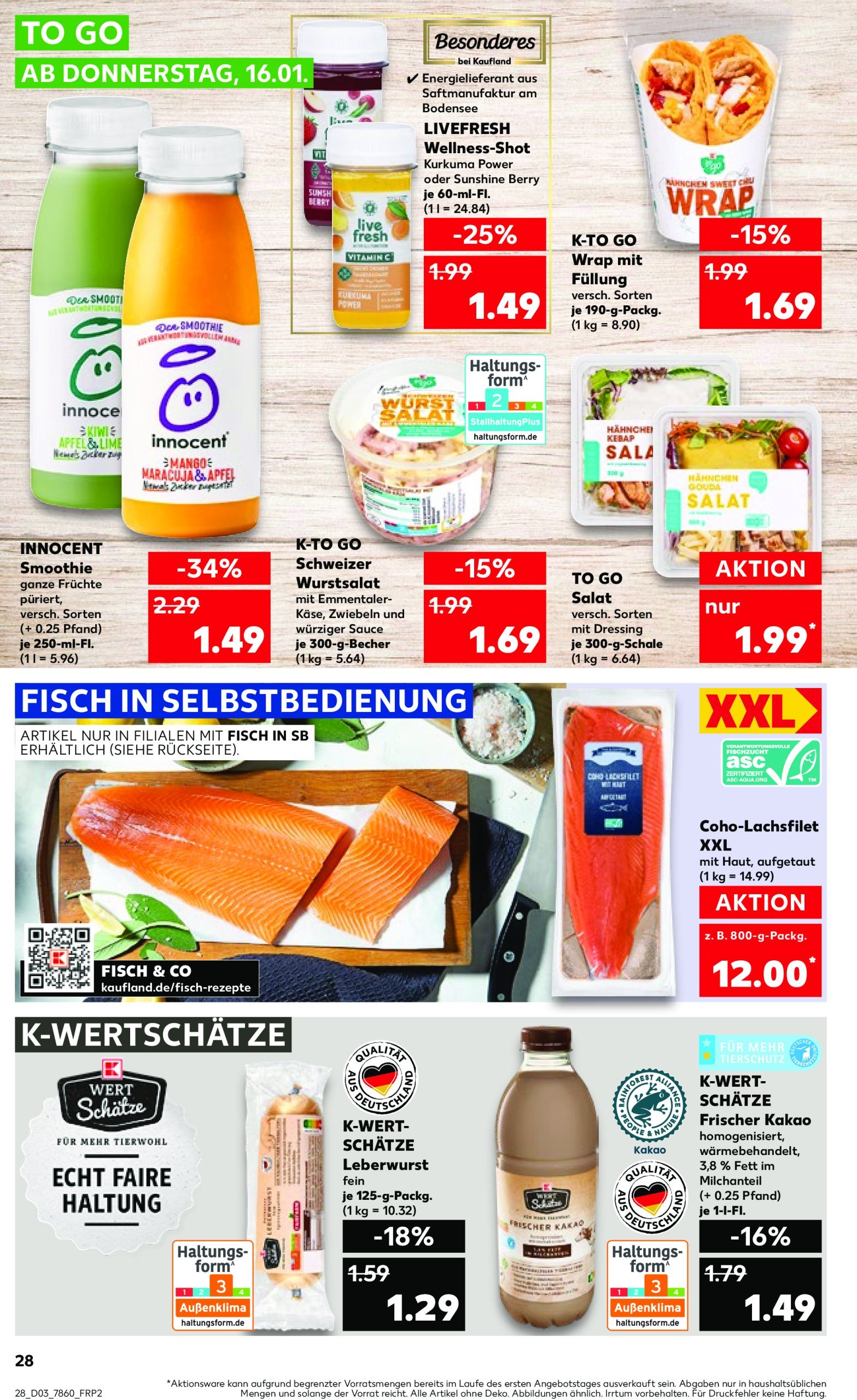 kaufland - Kaufland-Prospekt gültig von 16.01. bis 22.01. - page: 28