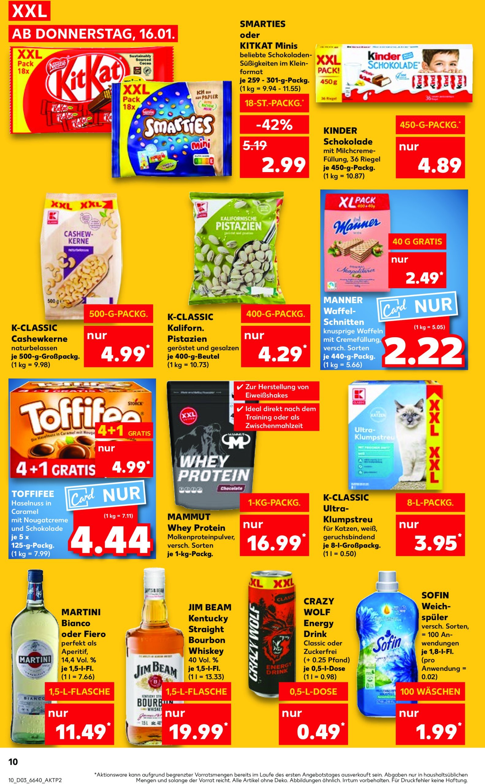 kaufland - Kaufland-Prospekt gültig von 16.01. bis 22.01. - page: 10