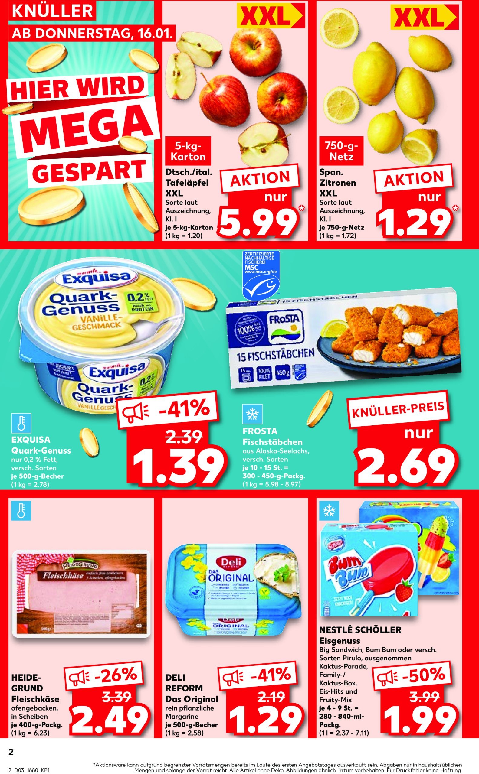 kaufland - Kaufland-Prospekt gültig von 16.01. bis 22.01. - page: 2