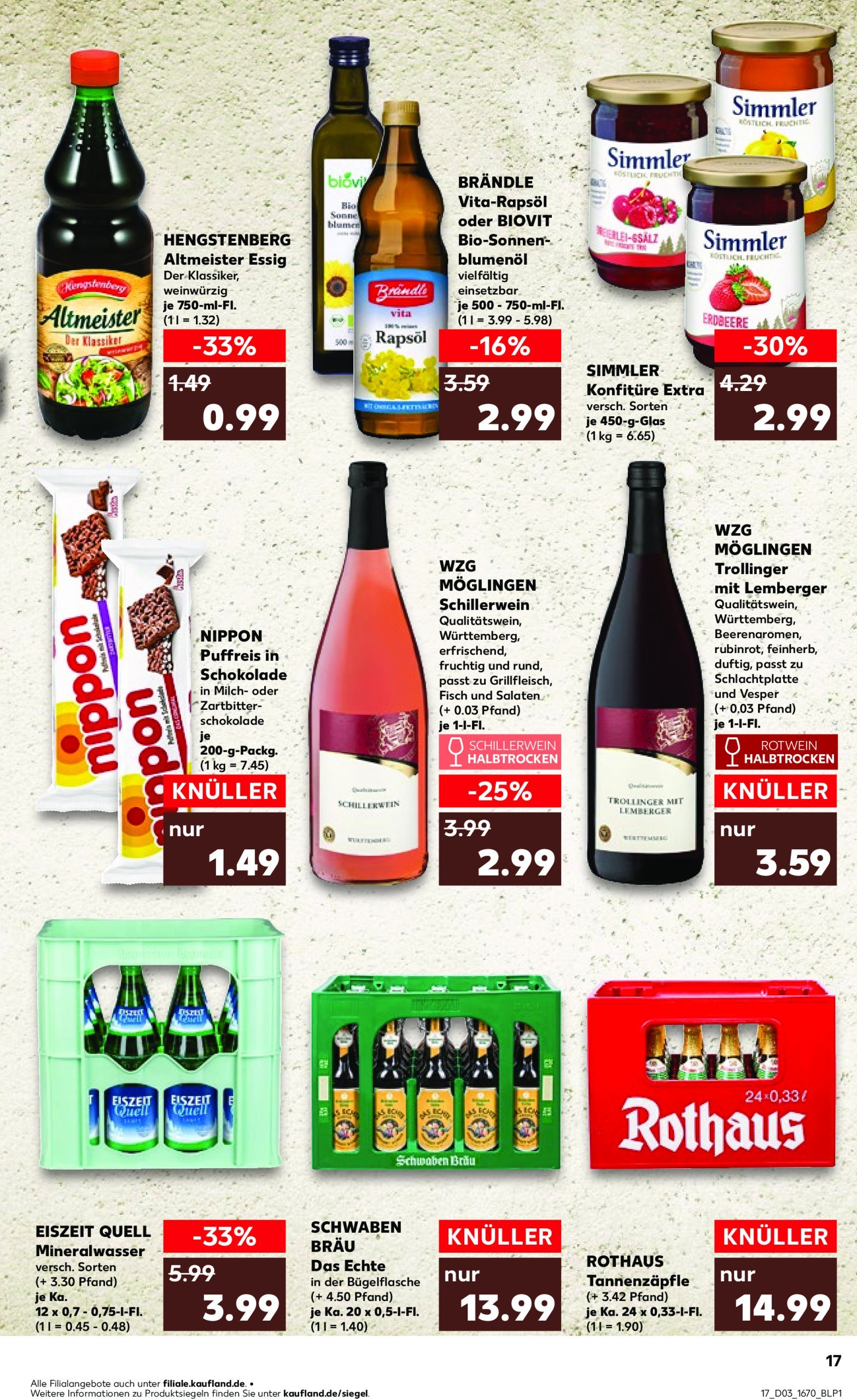 kaufland - Kaufland-Prospekt gültig von 16.01. bis 22.01. - page: 17