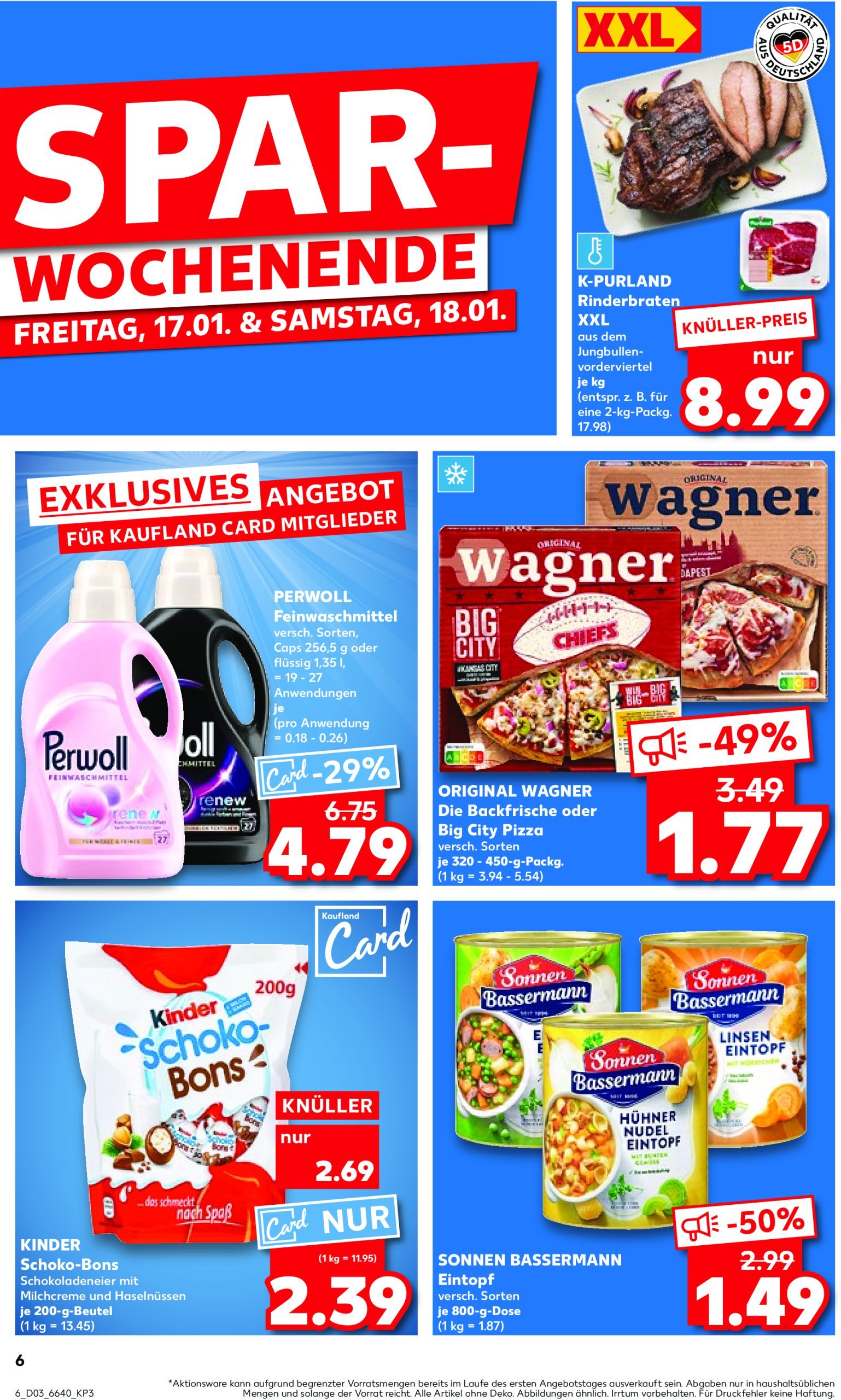 kaufland - Kaufland-Prospekt gültig von 16.01. bis 22.01. - page: 6