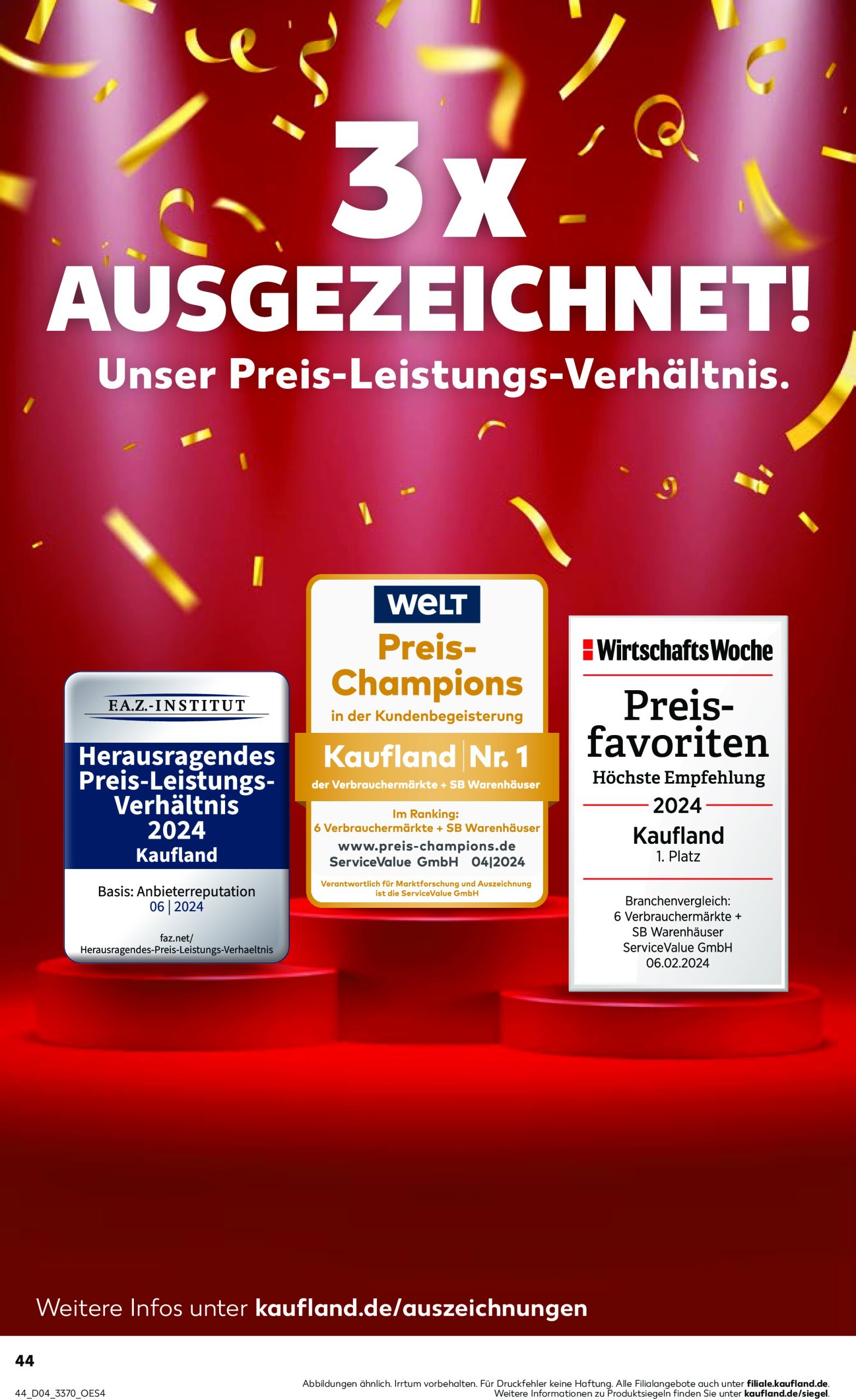 kaufland - Kaufland-Prospekt gültig von 23.01. bis 29.01. - page: 44