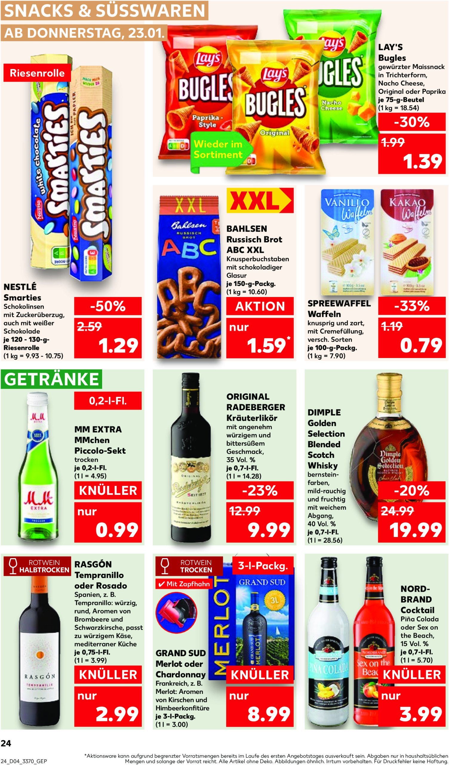 kaufland - Kaufland-Prospekt gültig von 23.01. bis 29.01. - page: 24