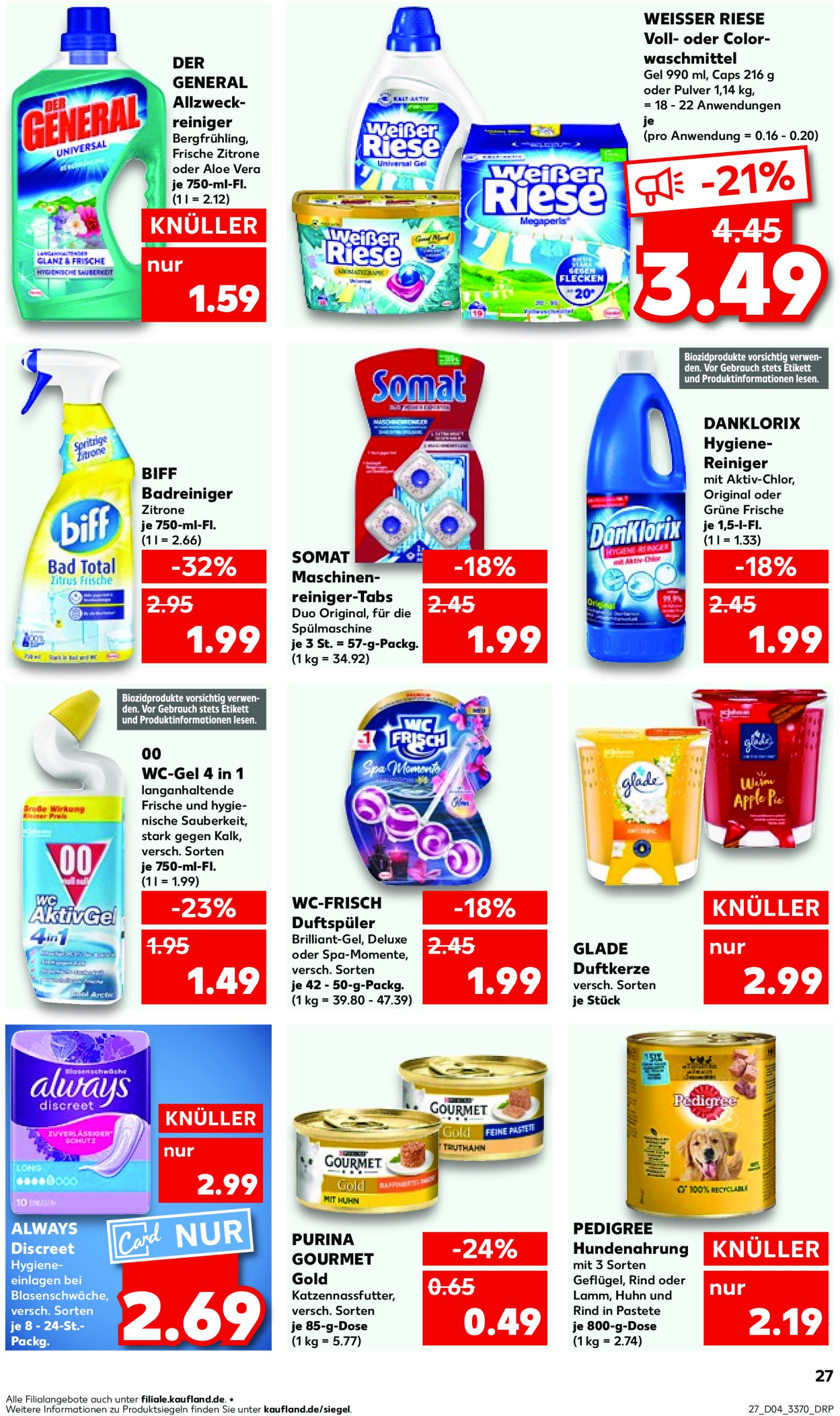 kaufland - Kaufland-Prospekt gültig von 23.01. bis 29.01. - page: 27