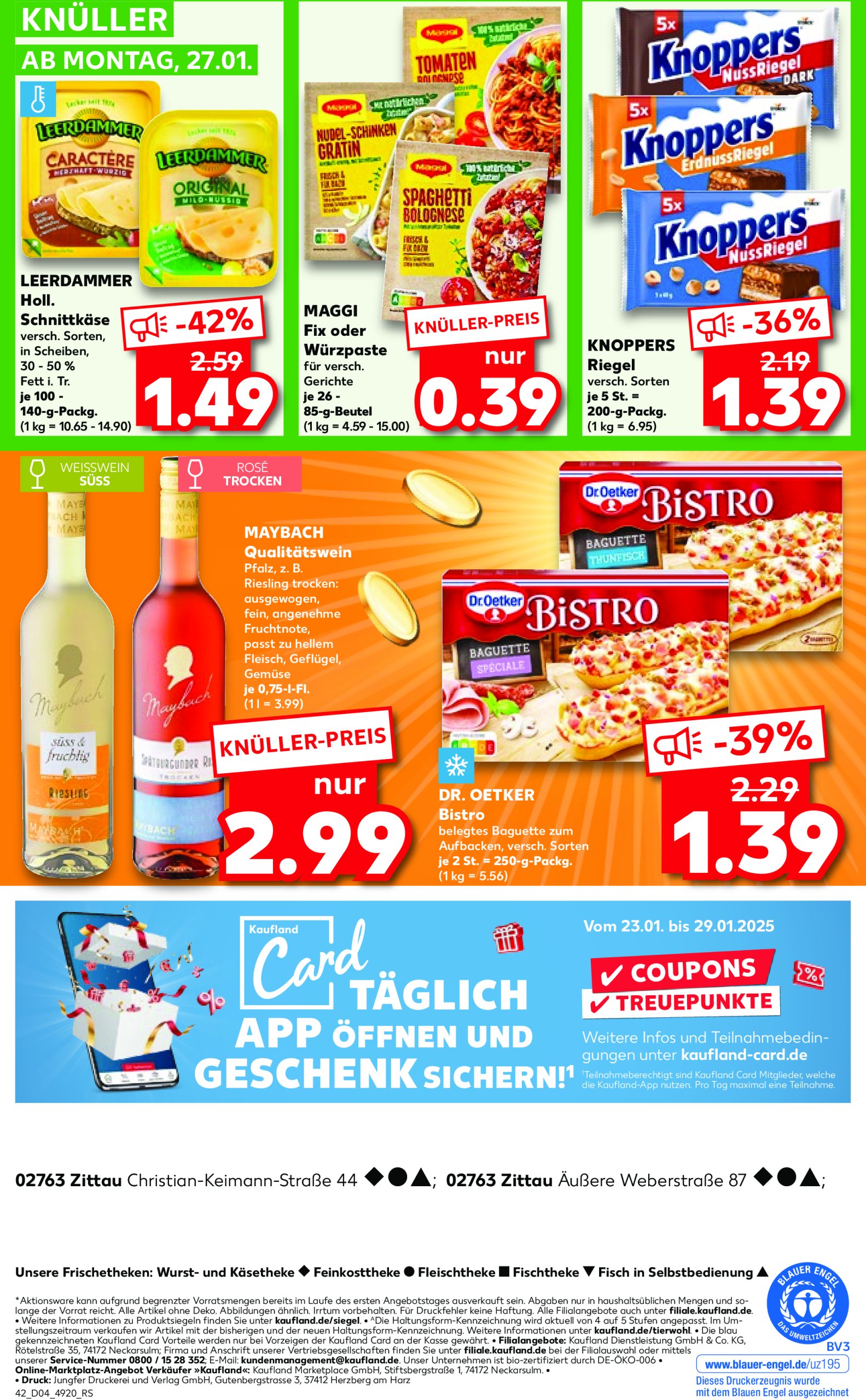 kaufland - Kaufland-Prospekt gültig von 23.01. bis 29.01. - page: 42