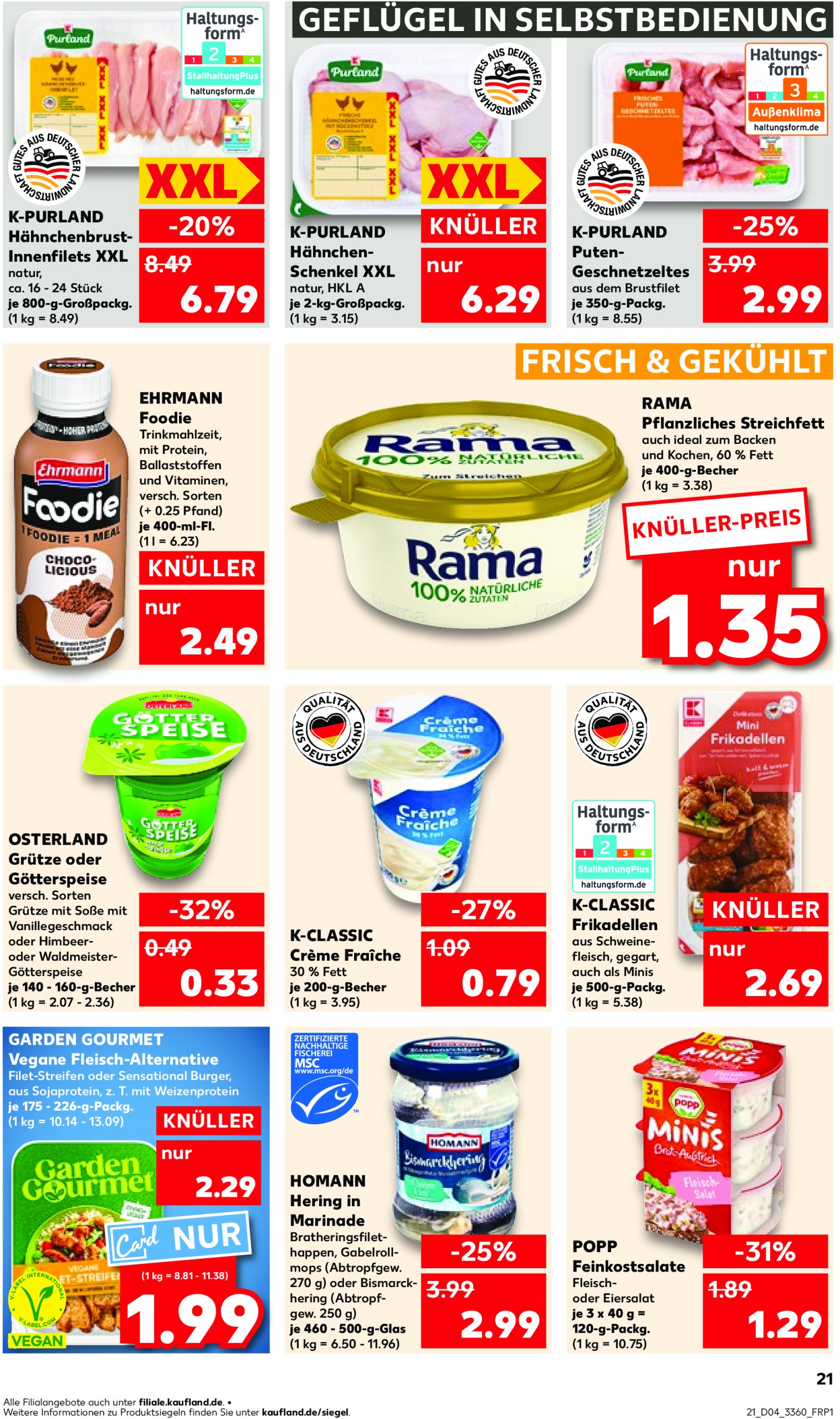 kaufland - Kaufland-Prospekt gültig von 23.01. bis 29.01. - page: 21