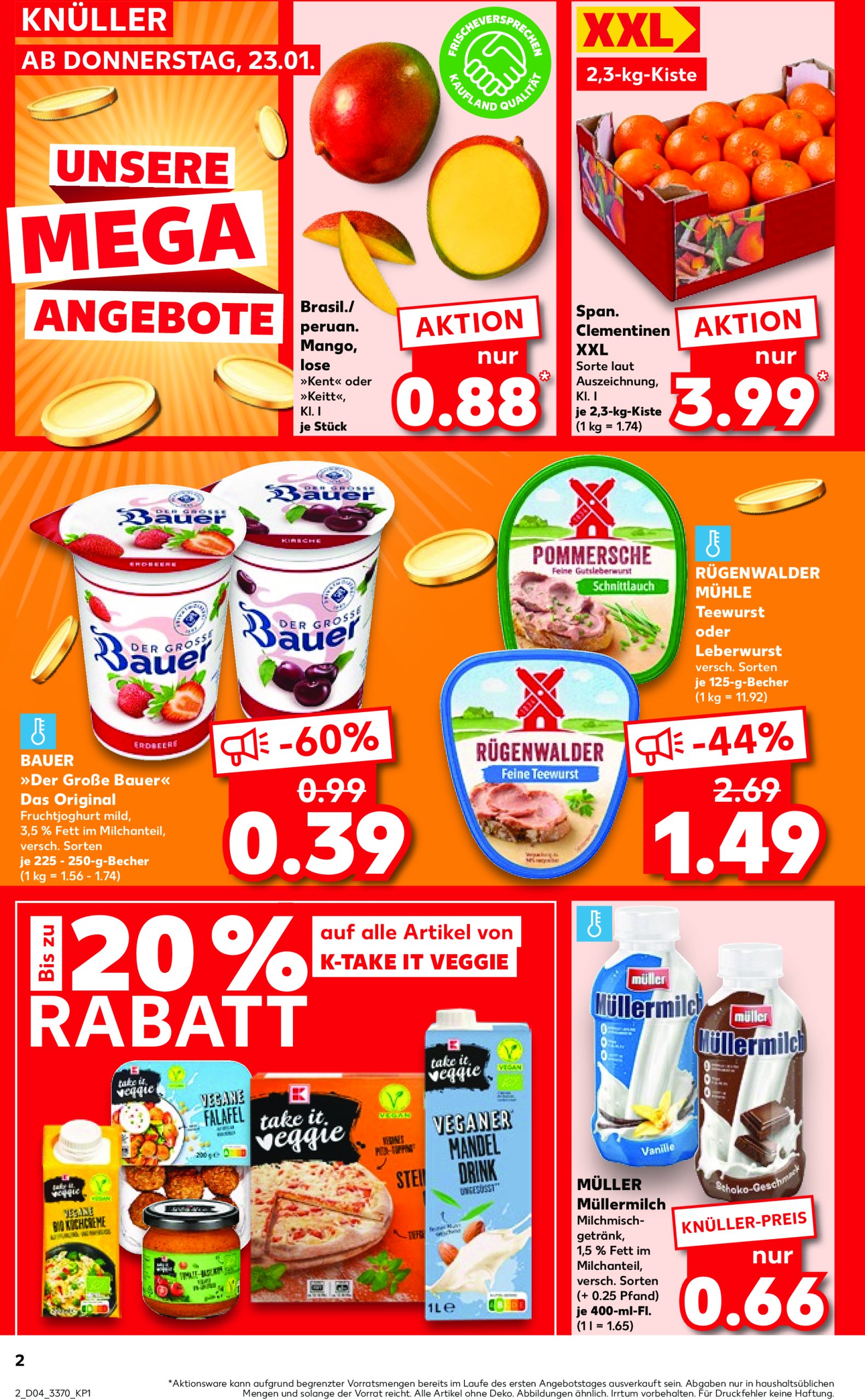 kaufland - Kaufland-Prospekt gültig von 23.01. bis 29.01. - page: 2