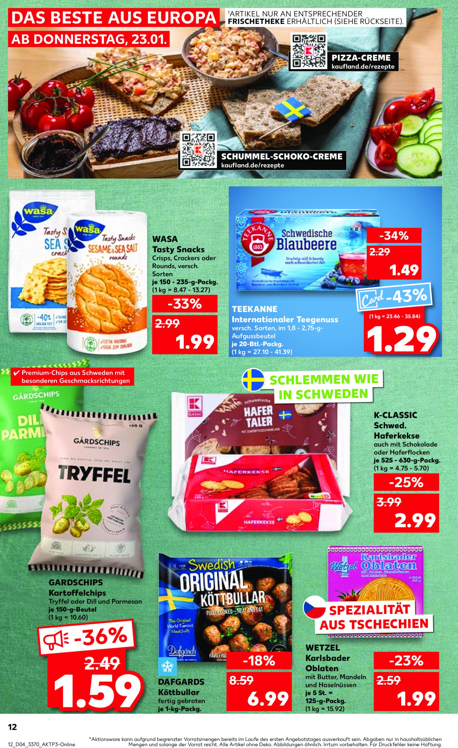 kaufland - Kaufland-Prospekt gültig von 23.01. bis 29.01. - page: 12