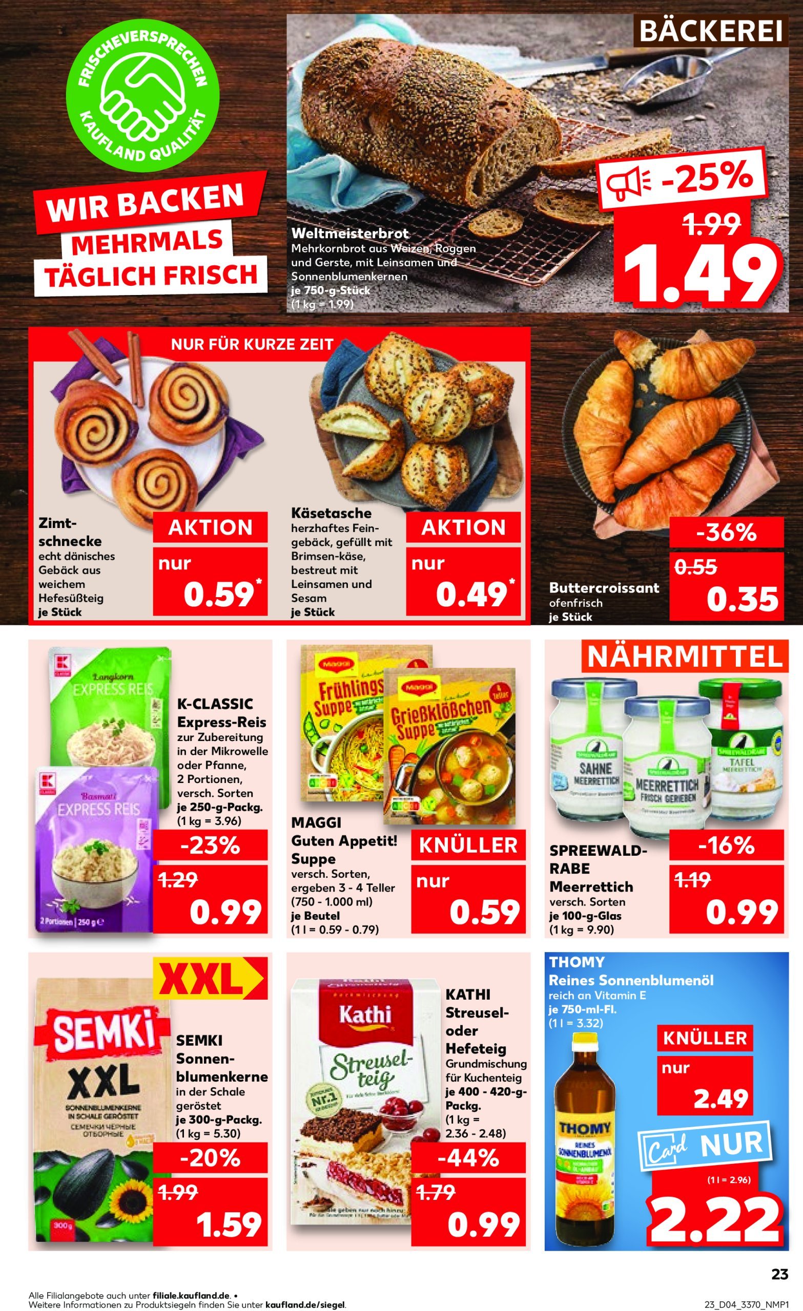 kaufland - Kaufland-Prospekt gültig von 23.01. bis 29.01. - page: 23