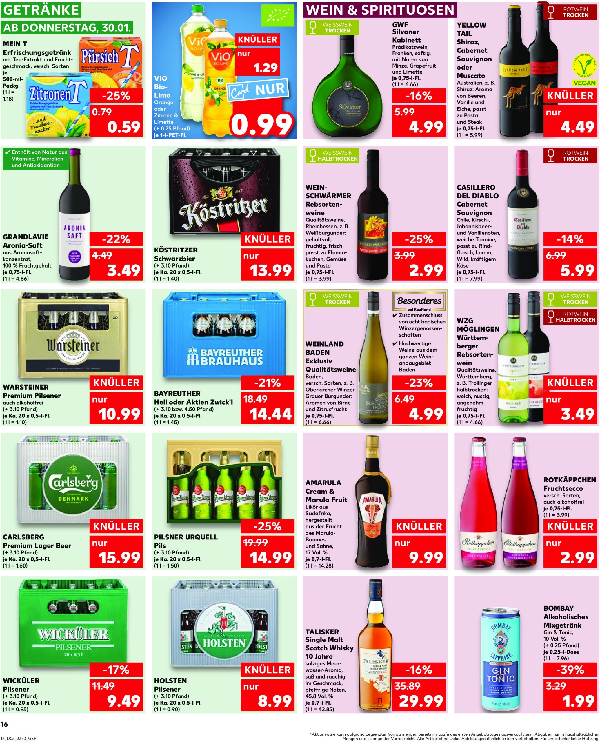 kaufland - Kaufland-Prospekt gültig von 30.01. bis 05.02. - page: 16