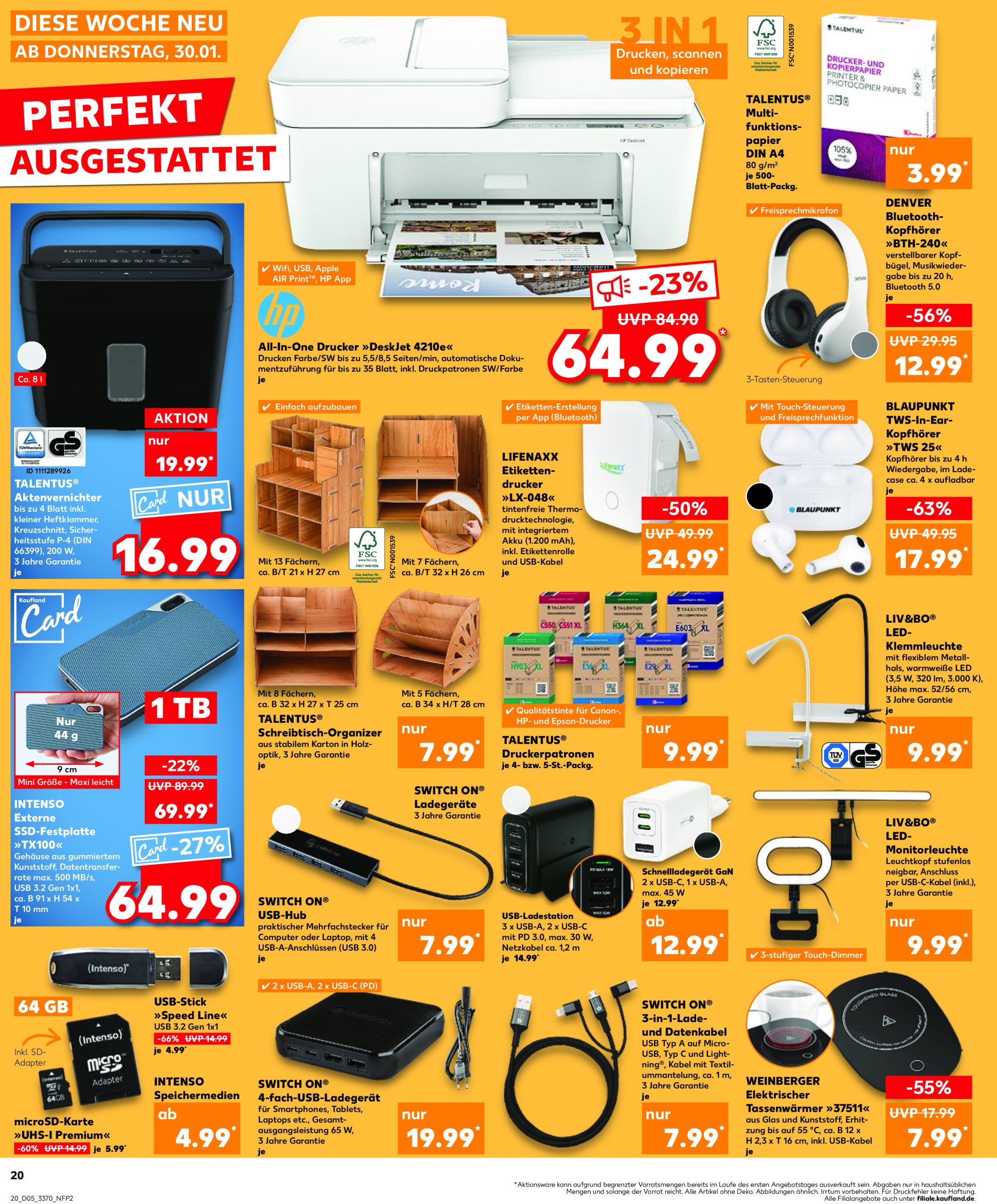 kaufland - Kaufland-Prospekt gültig von 30.01. bis 05.02. - page: 20