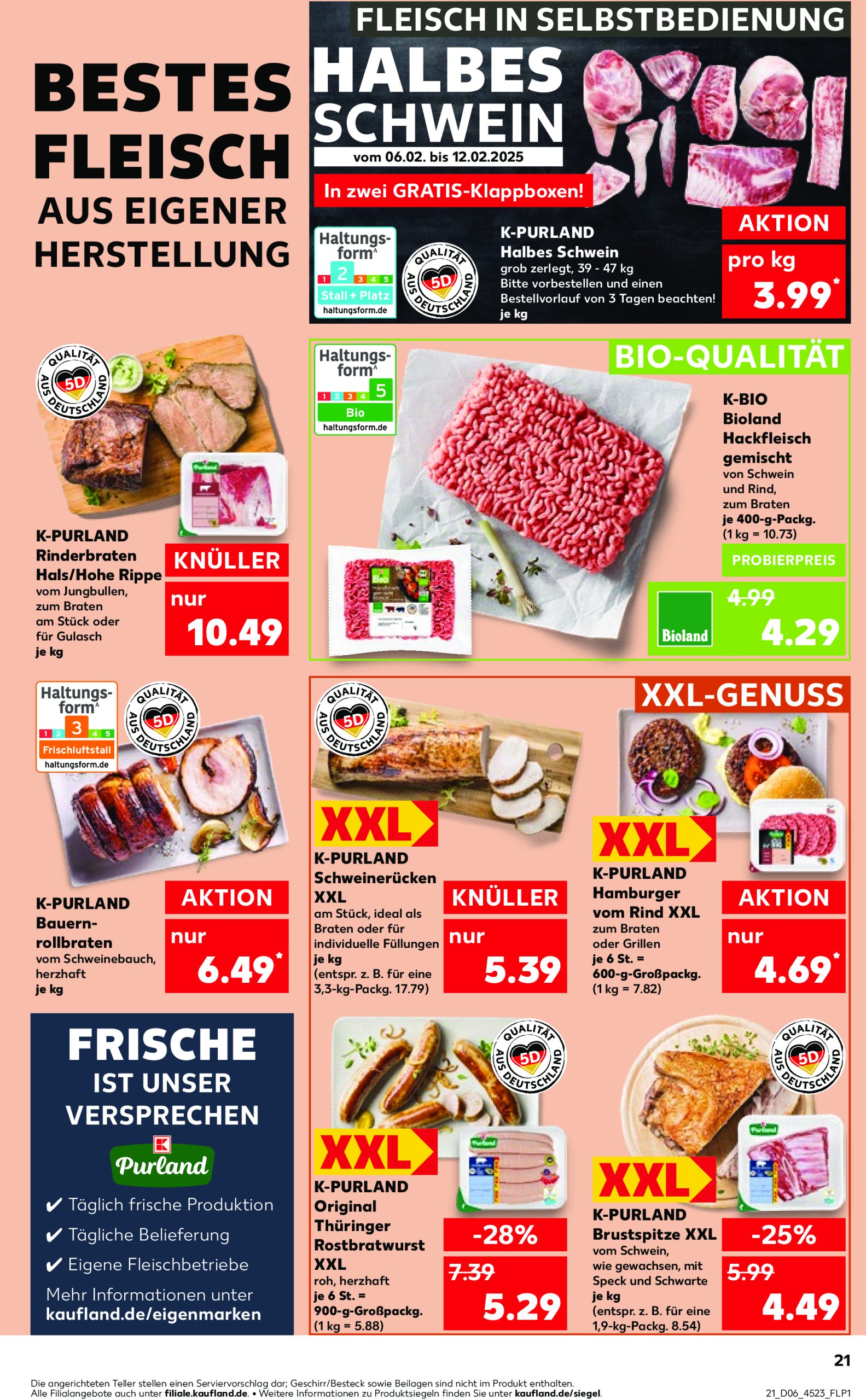 kaufland - Kaufland-Prospekt gültig von 06.02. bis 12.02. - page: 21