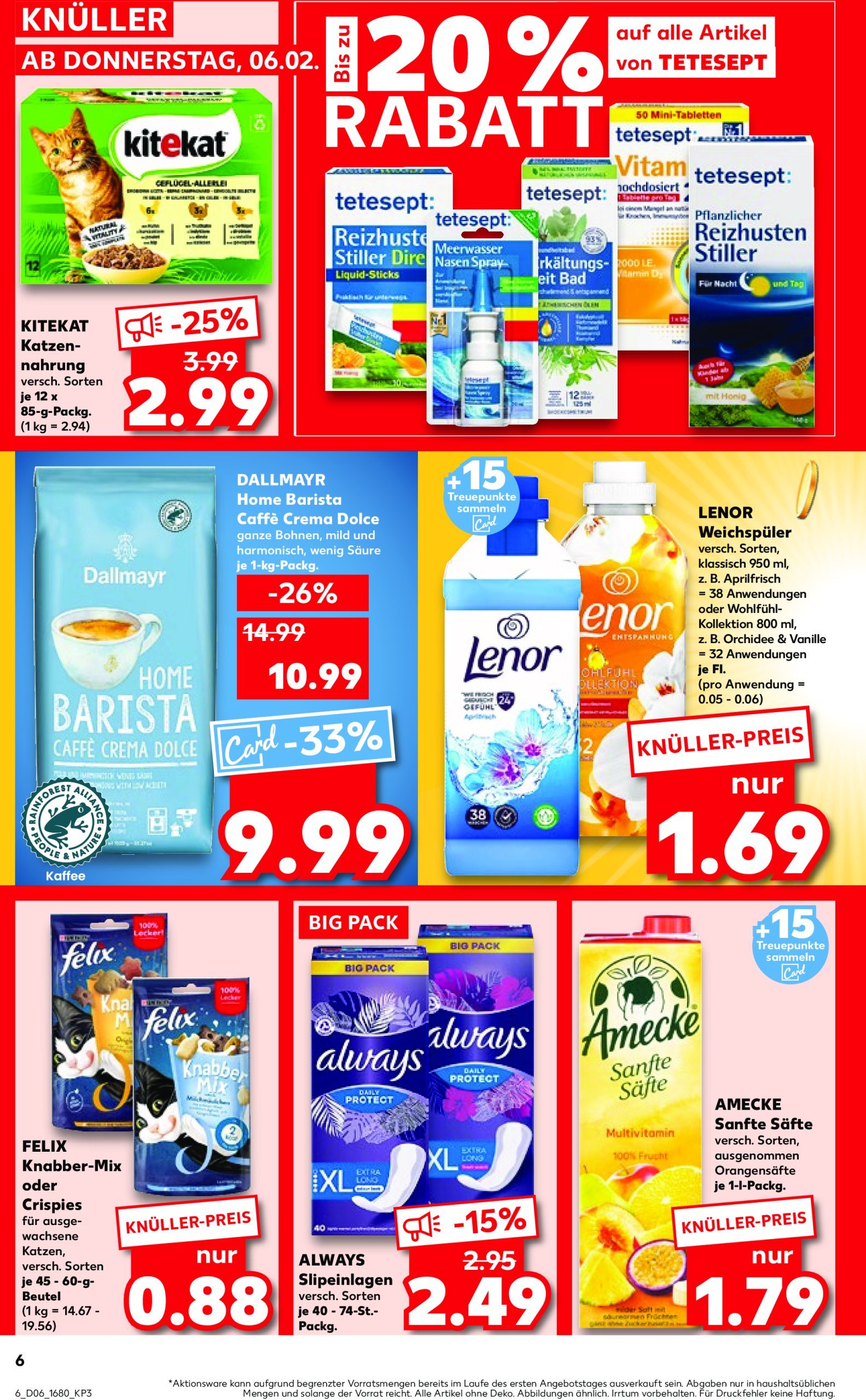 kaufland - Kaufland-Prospekt gültig von 06.02. bis 12.02. - page: 6