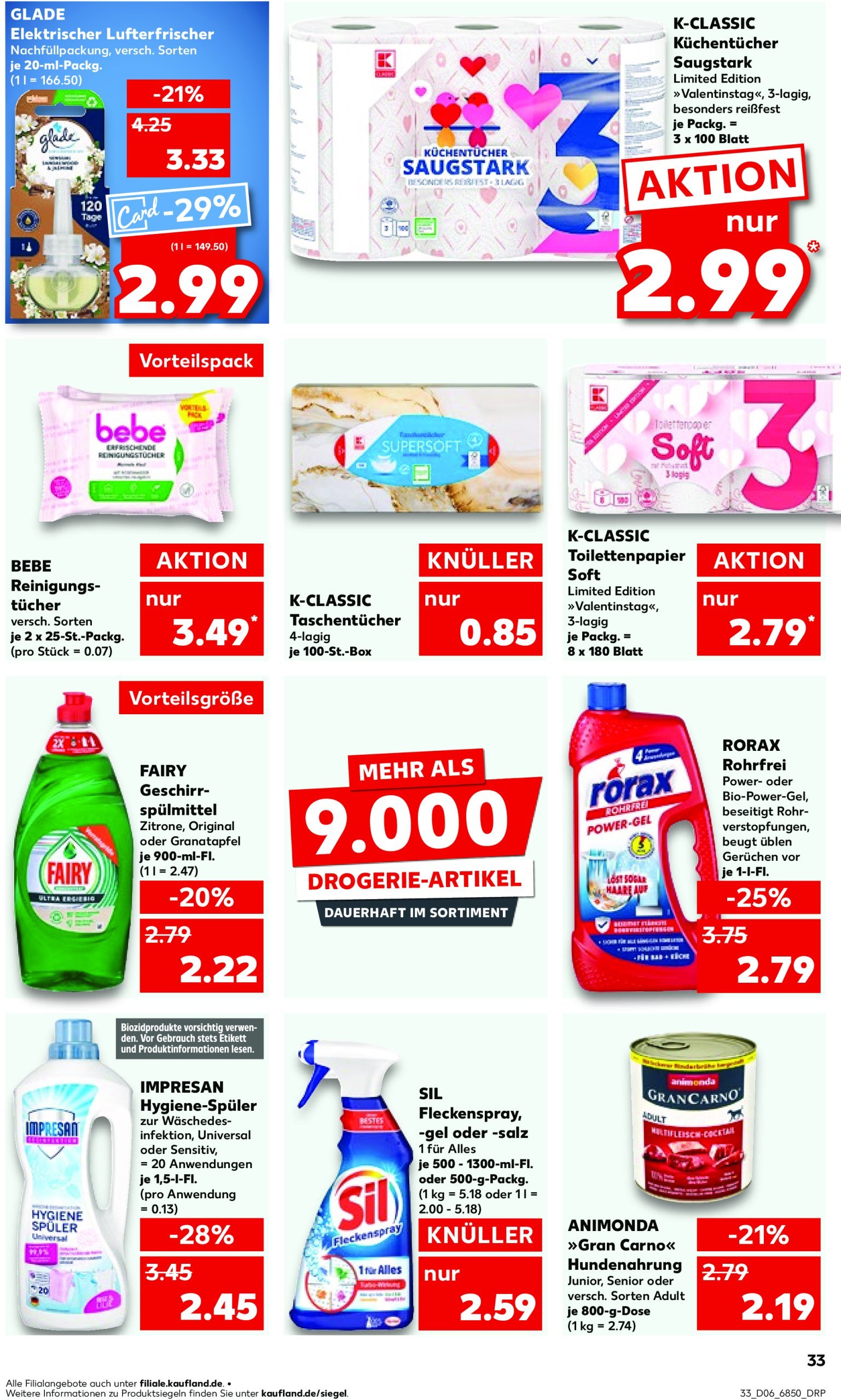 kaufland - Kaufland-Prospekt gültig von 06.02. bis 12.02. - page: 33