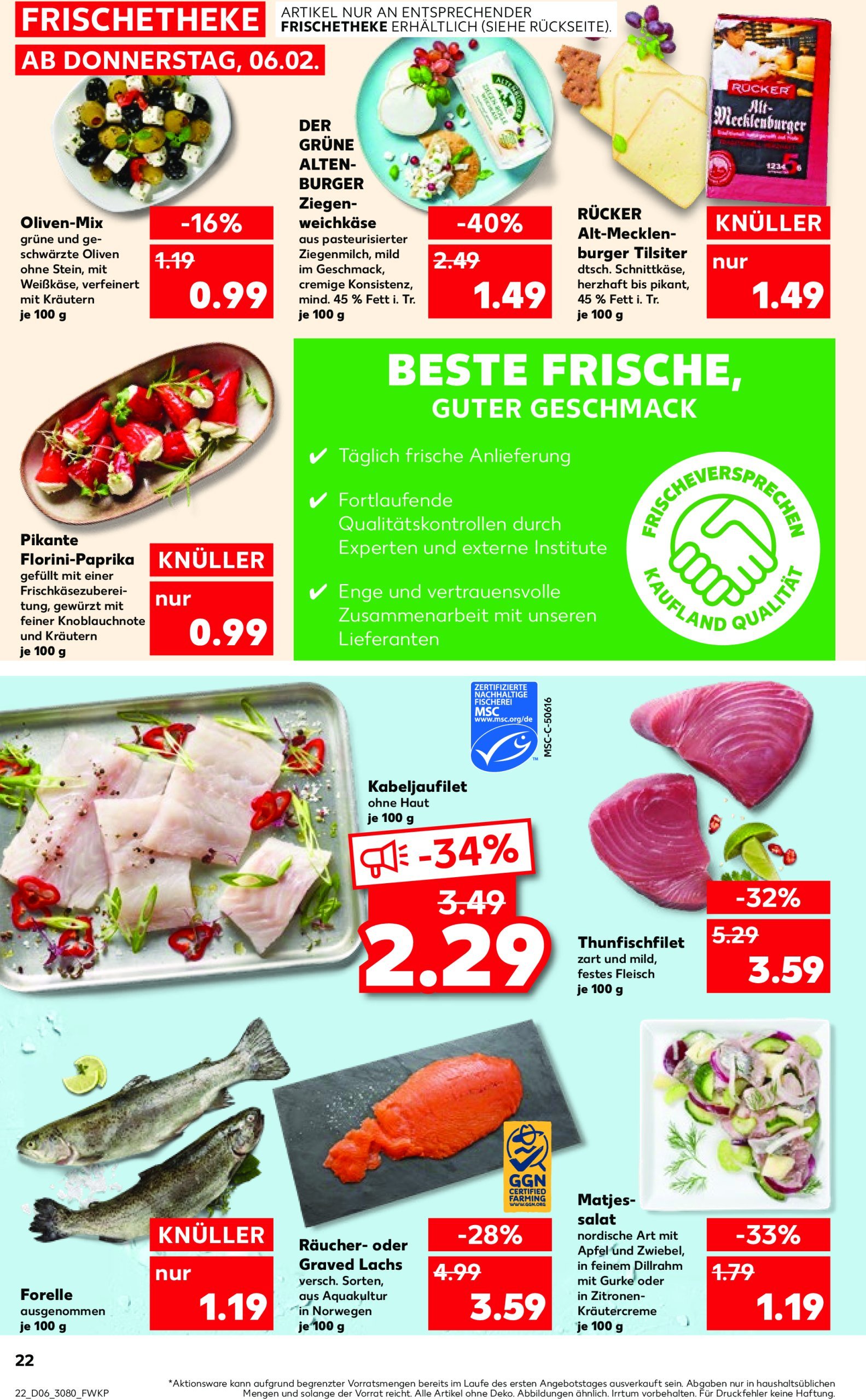 kaufland - Kaufland-Prospekt gültig von 06.02. bis 12.02. - page: 22