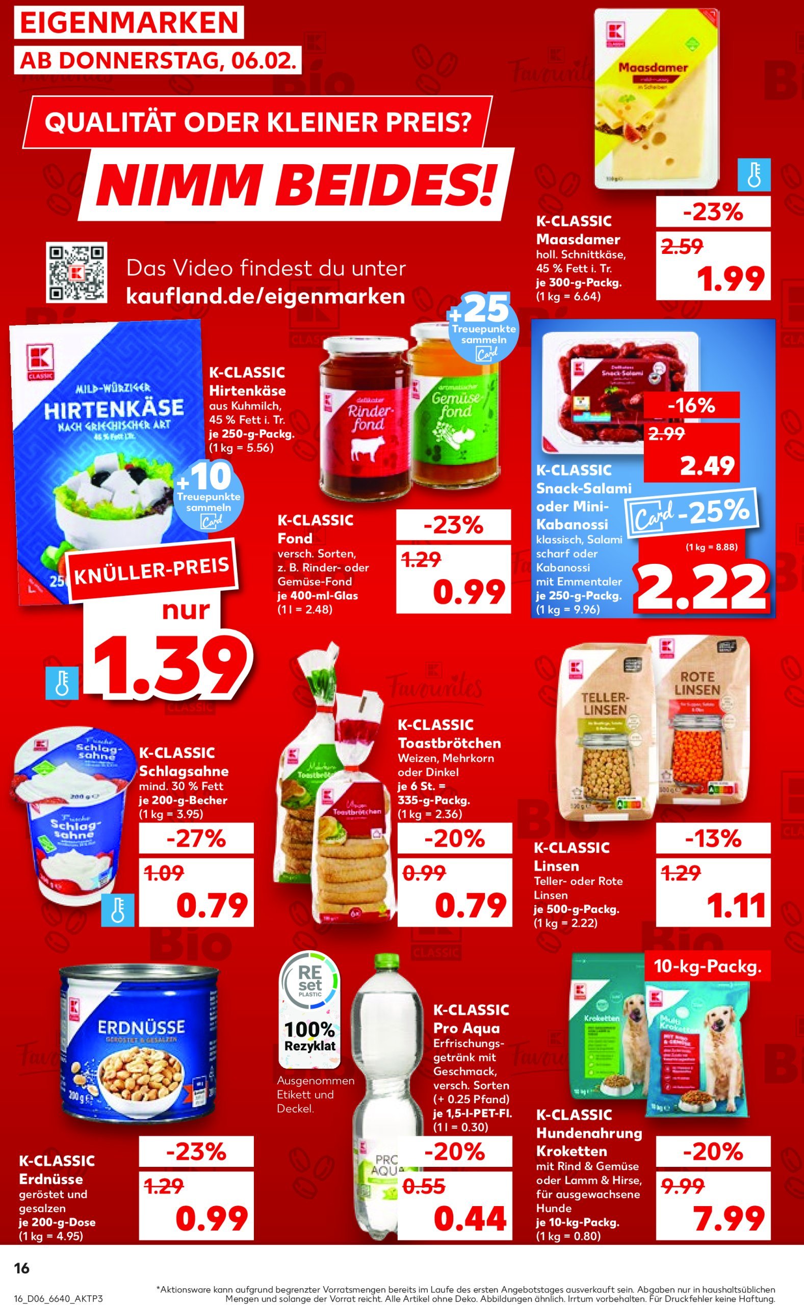 kaufland - Kaufland-Prospekt gültig von 06.02. bis 12.02. - page: 16