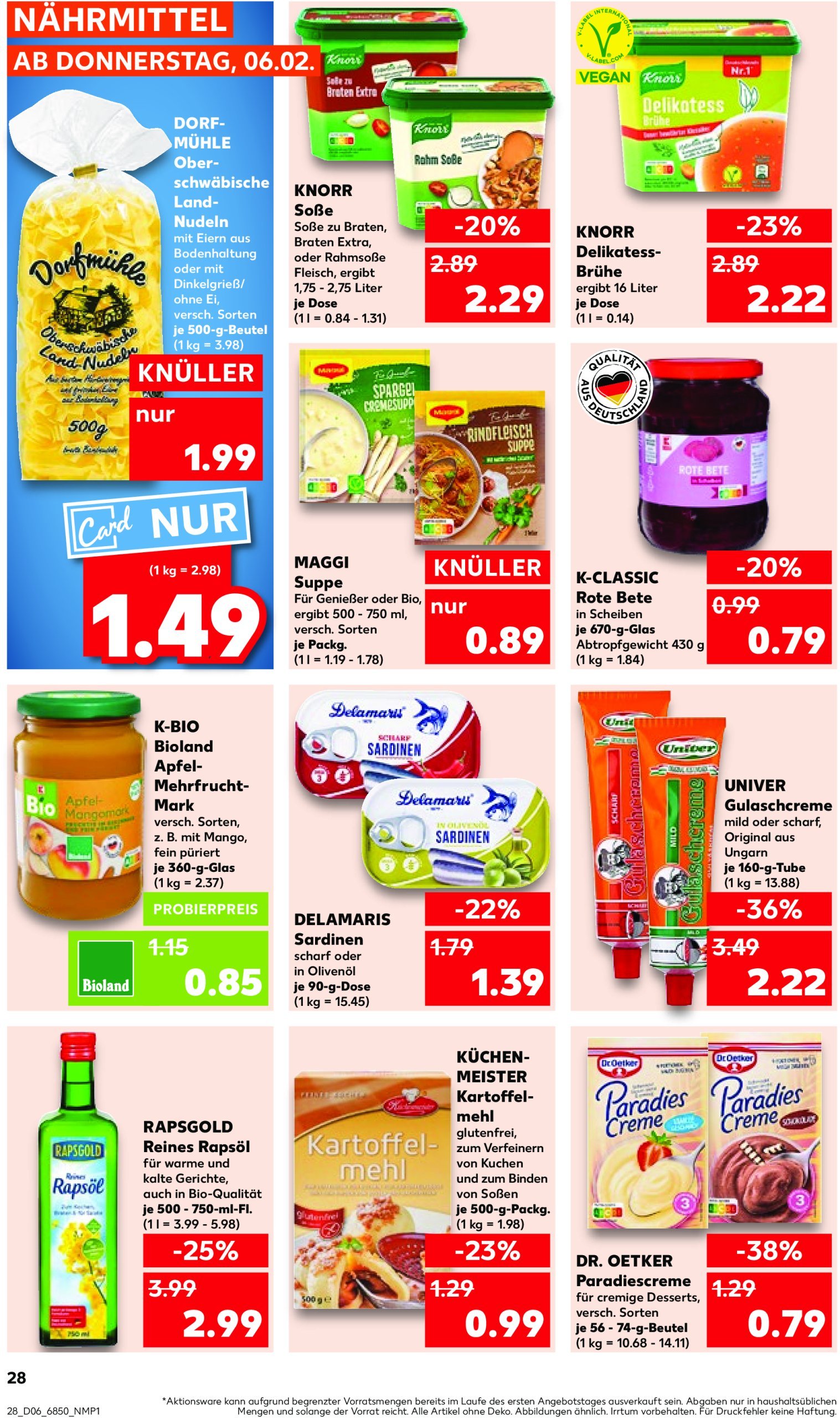 kaufland - Kaufland-Prospekt gültig von 06.02. bis 12.02. - page: 28