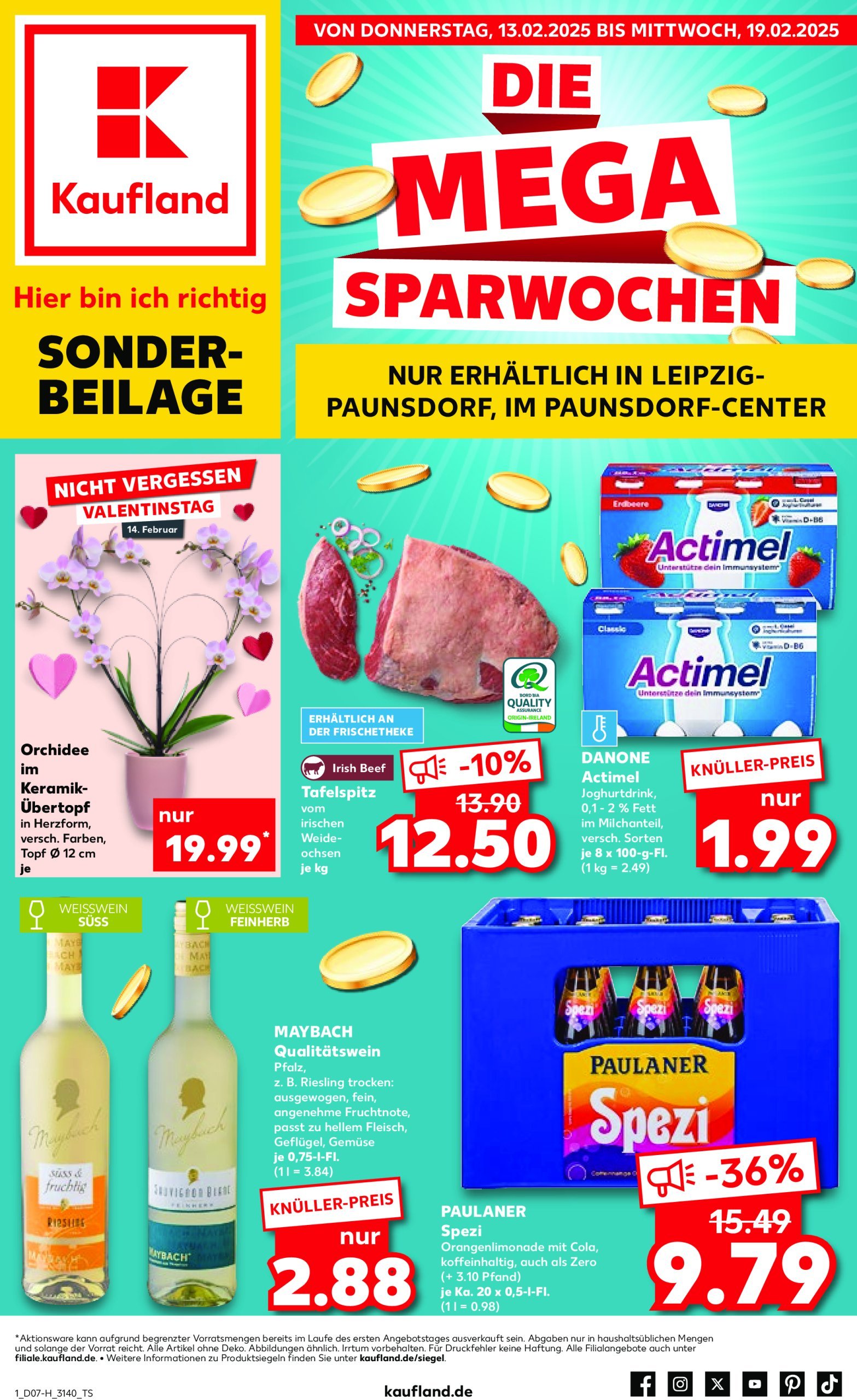 kaufland - Kaufland - Liepzig-Paunsdorf-Prospekt gültig von 13.02. bis 19.02.