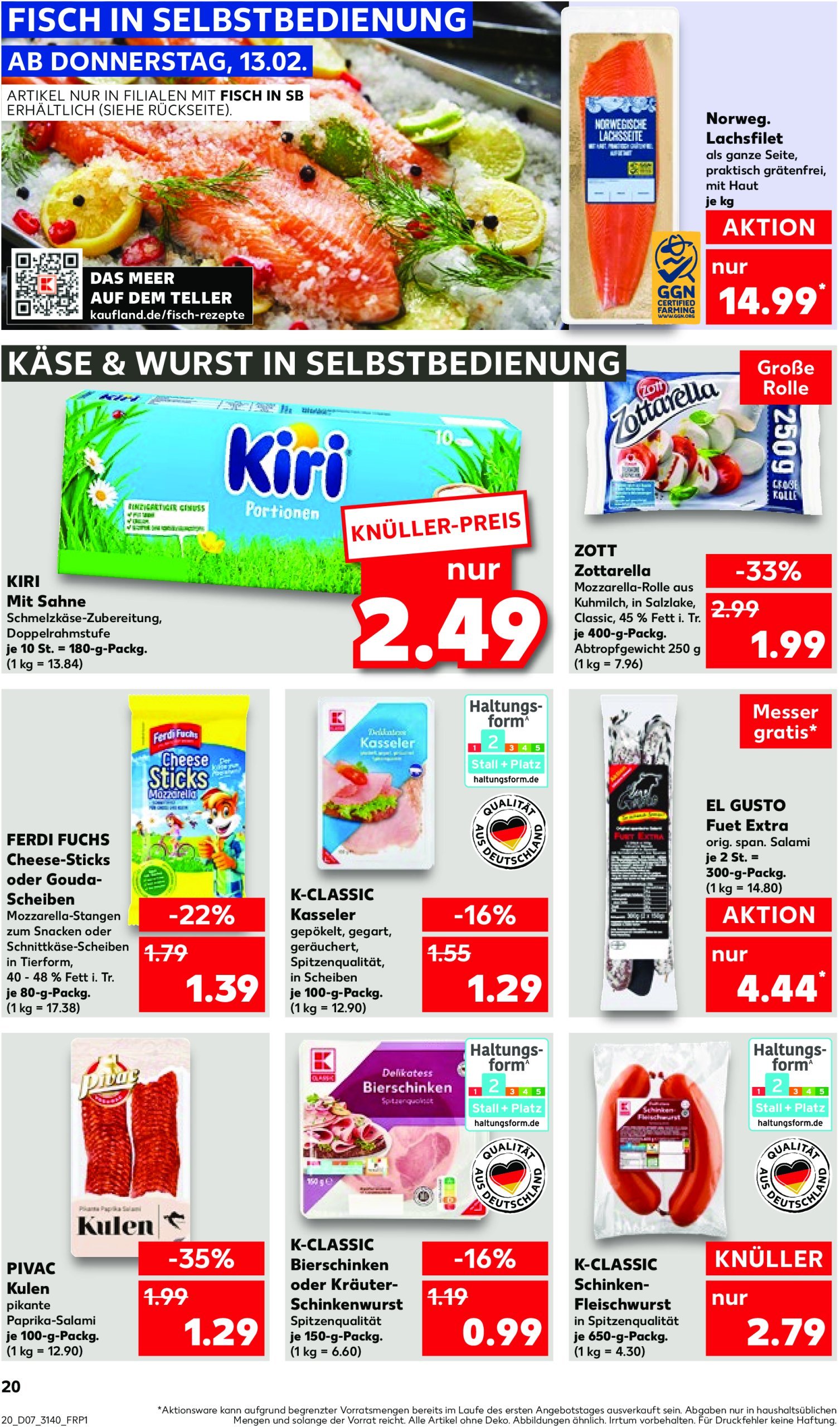 kaufland - Kaufland-Prospekt gültig von 13.02. bis 19.02. - page: 20