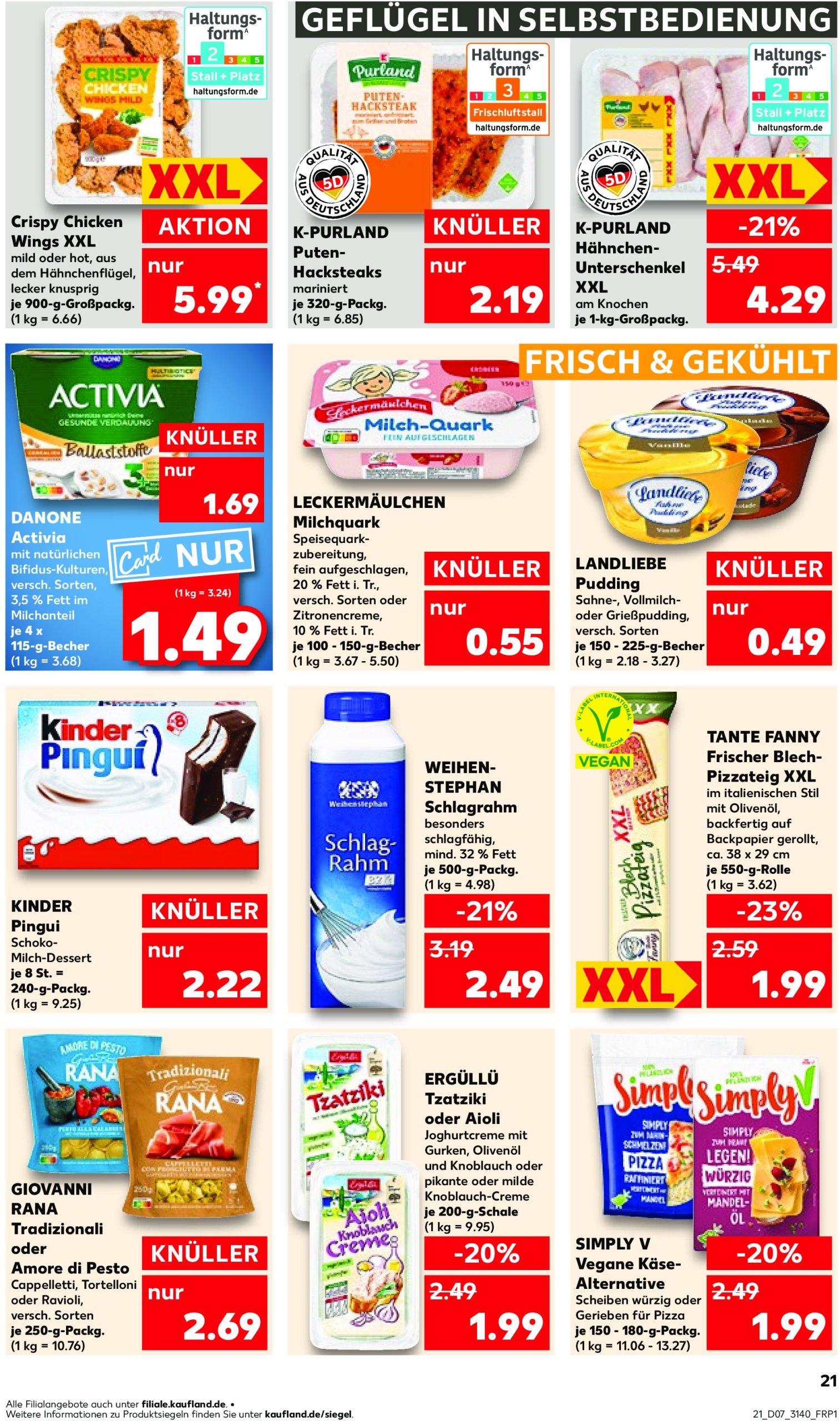 kaufland - Kaufland-Prospekt gültig von 13.02. bis 19.02. - page: 21