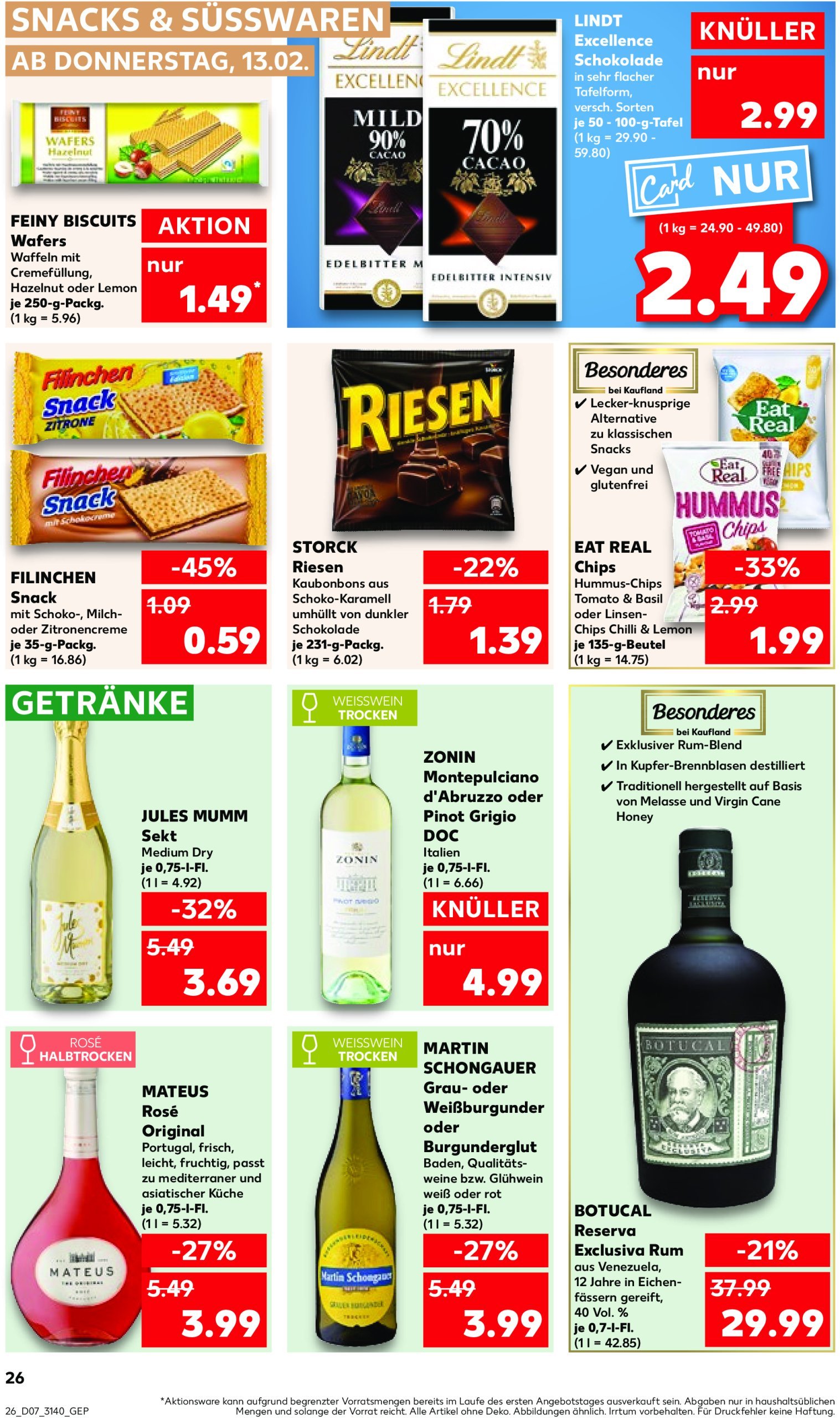 kaufland - Kaufland-Prospekt gültig von 13.02. bis 19.02. - page: 26