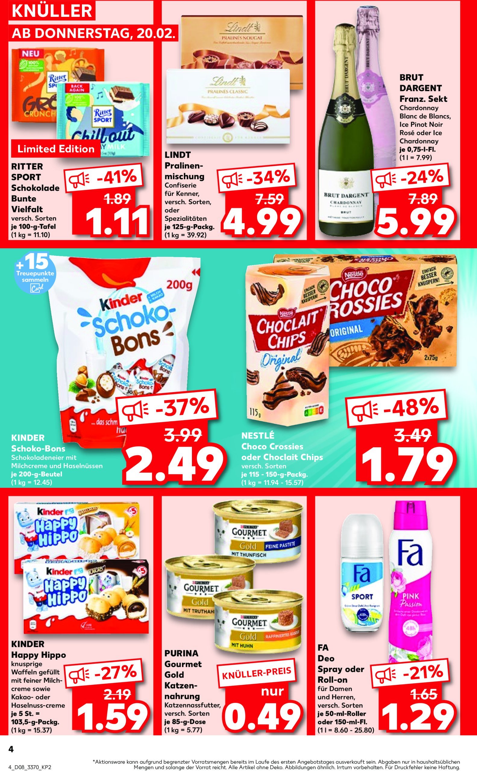 kaufland - Kaufland-Prospekt gültig von 20.02. bis 26.02. - page: 4