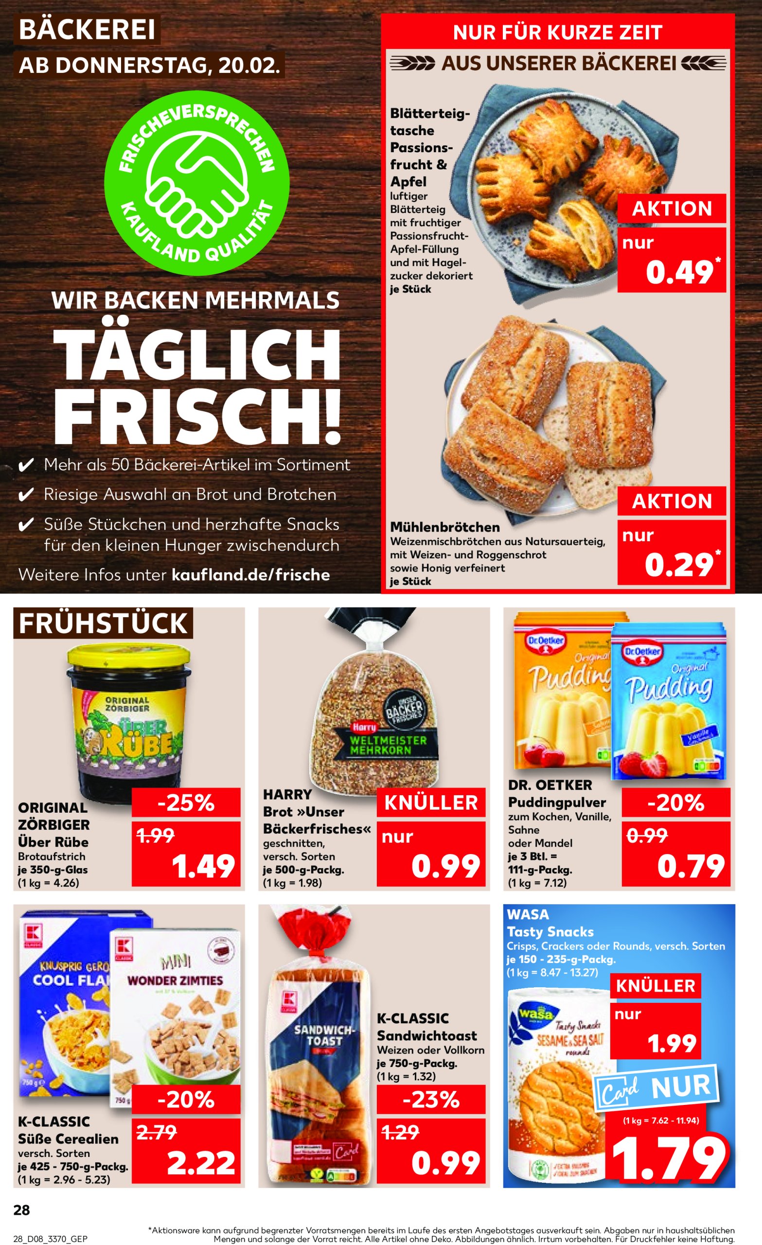 kaufland - Kaufland-Prospekt gültig von 20.02. bis 26.02. - page: 28