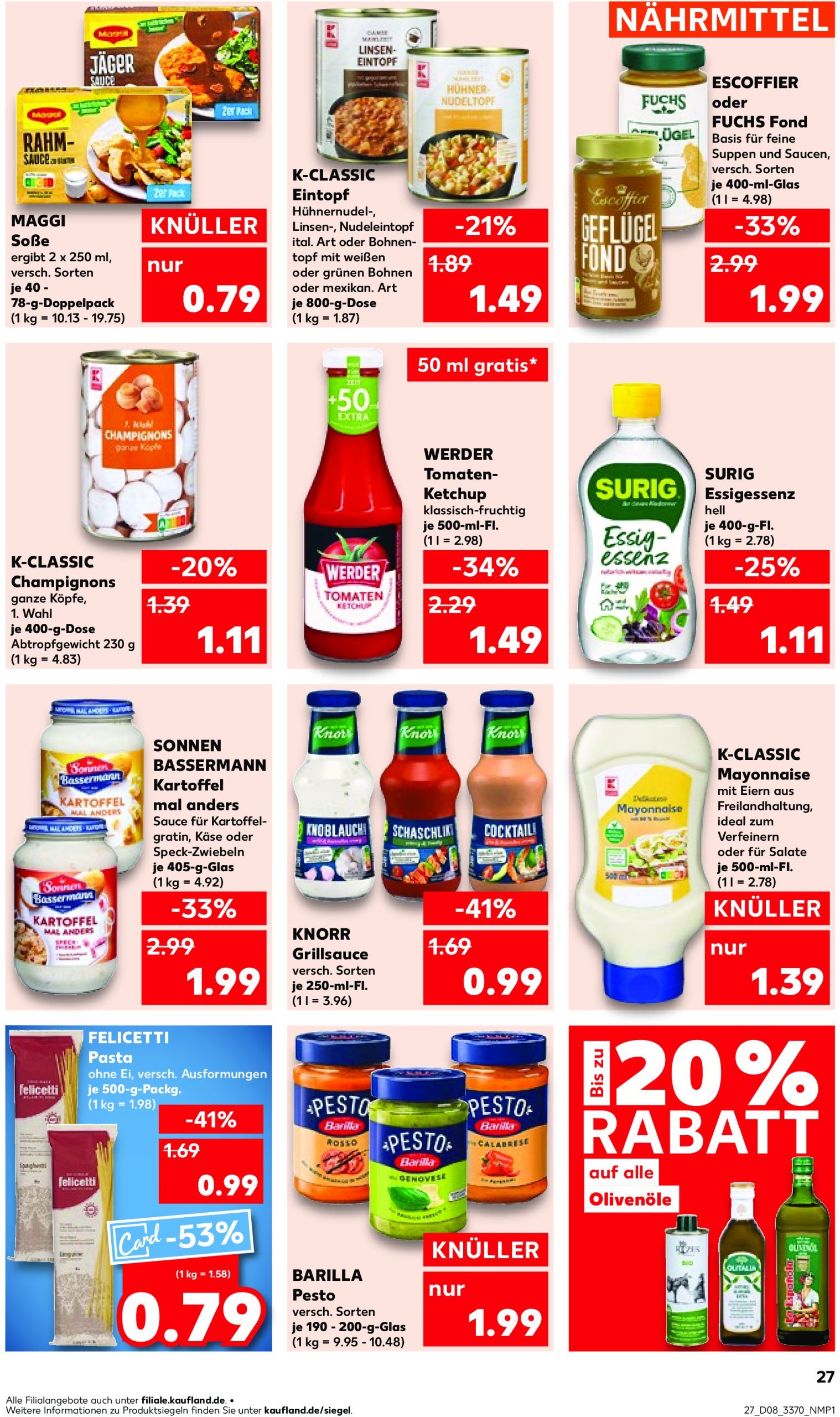 kaufland - Kaufland-Prospekt gültig von 20.02. bis 26.02. - page: 27