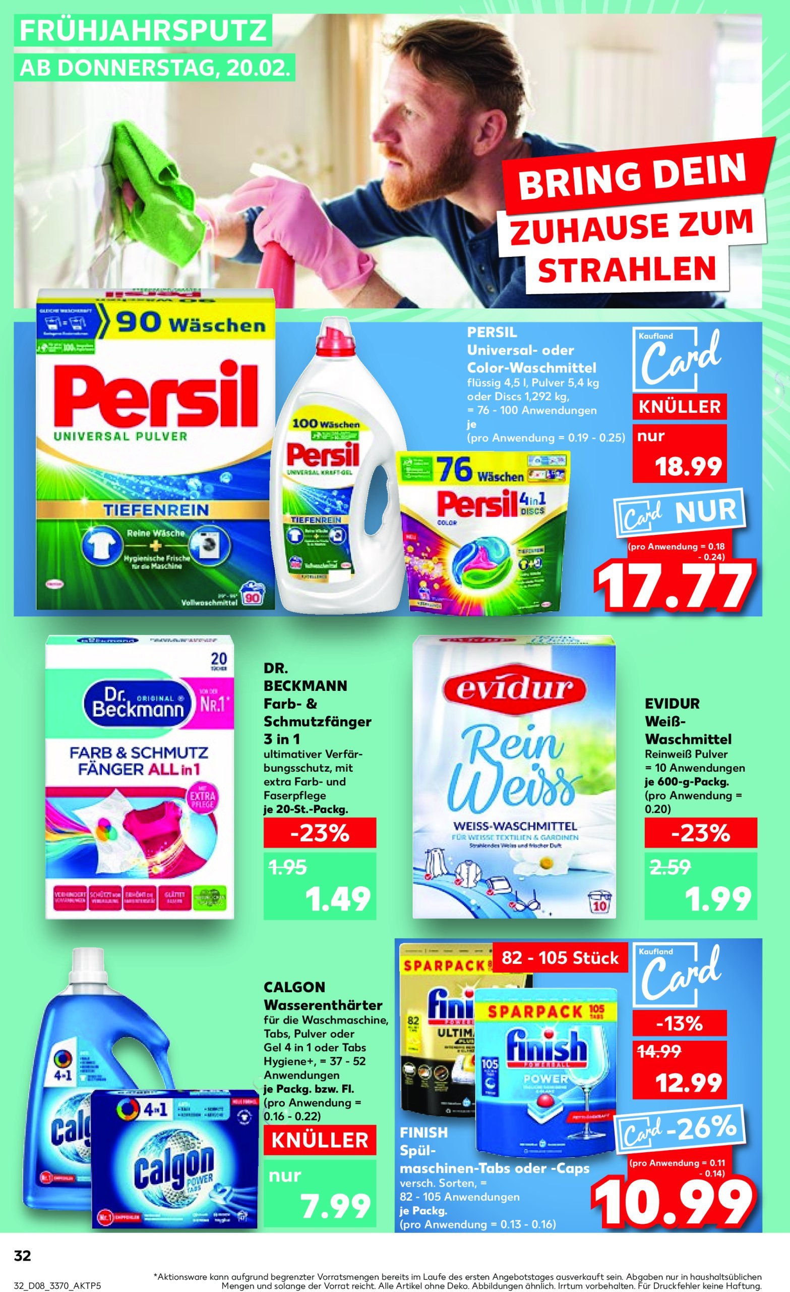 kaufland - Kaufland-Prospekt gültig von 20.02. bis 26.02. - page: 32