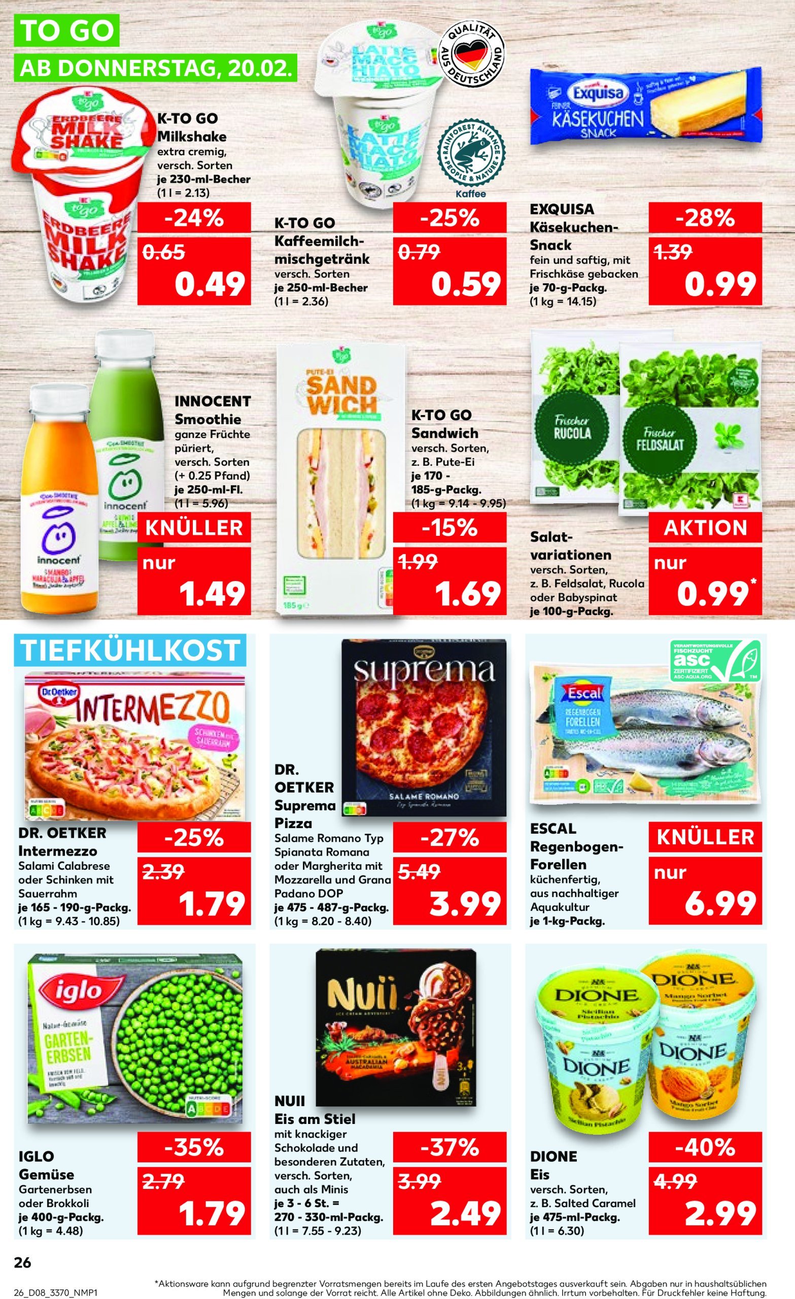 kaufland - Kaufland-Prospekt gültig von 20.02. bis 26.02. - page: 26