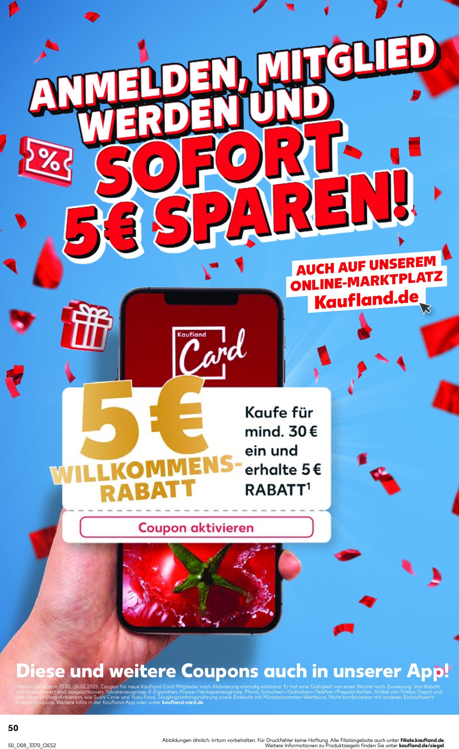 kaufland - Kaufland-Prospekt gültig von 20.02. bis 26.02. - page: 50