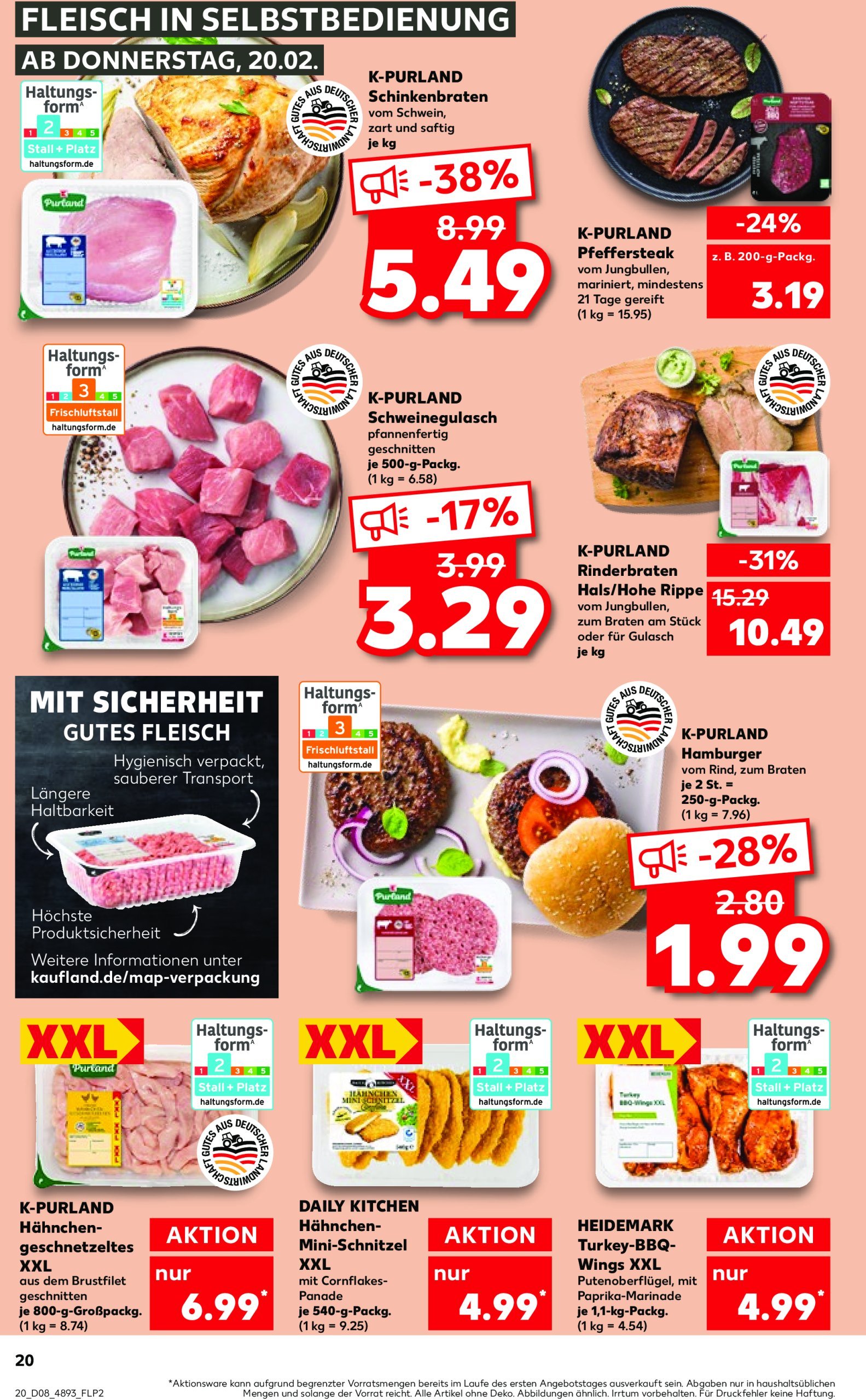 kaufland - Kaufland-Prospekt gültig von 20.02. bis 26.02. - page: 20