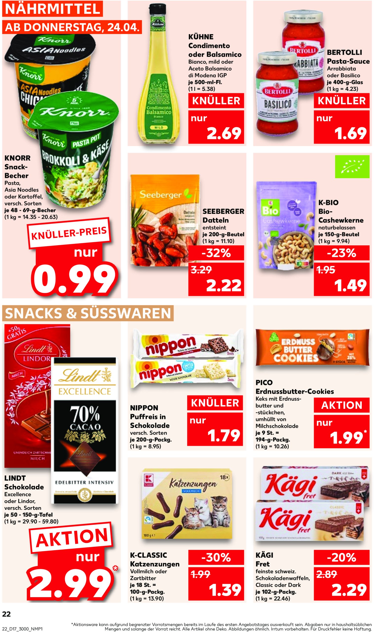 kaufland - Kaufland-Prospekt gültig von 24.04. bis 30.04. - page: 22 kaufland - Kaufland-Prospekt gültig von 24.04. bis 30.04. - page: 22