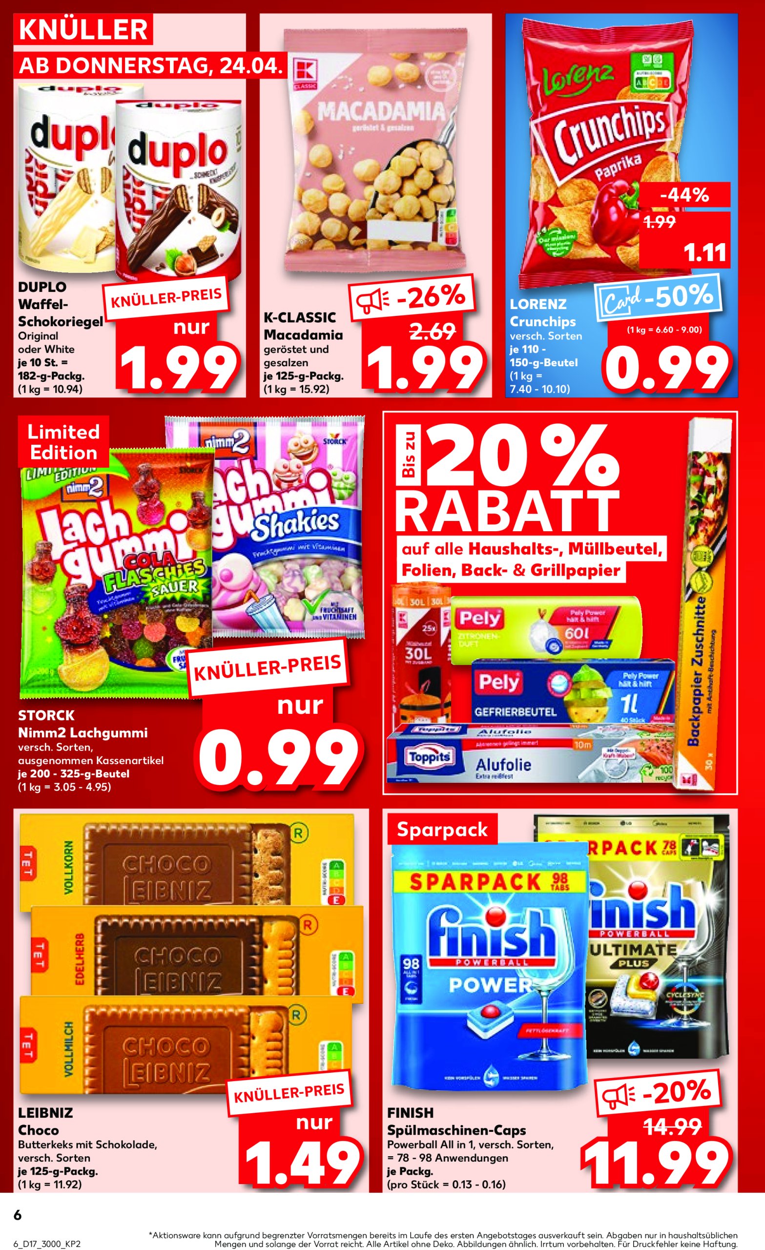 kaufland - Kaufland-Prospekt gültig von 24.04. bis 30.04. - page: 6 kaufland - Kaufland-Prospekt gültig von 24.04. bis 30.04. - page: 6