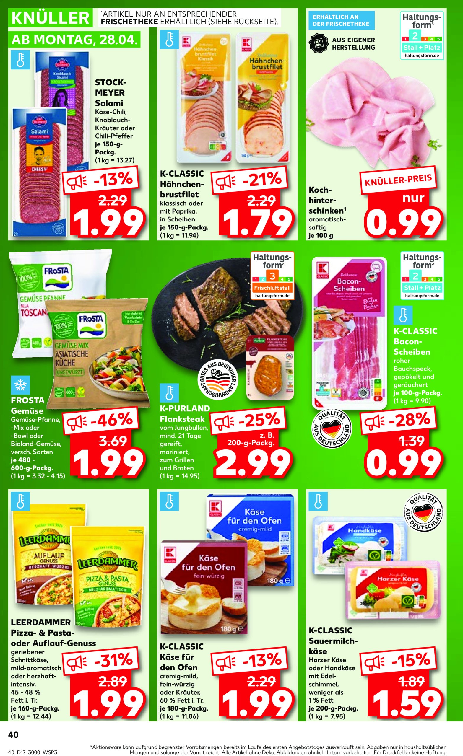 kaufland - Kaufland-Prospekt gültig von 24.04. bis 30.04. - page: 40 kaufland - Kaufland-Prospekt gültig von 24.04. bis 30.04. - page: 40