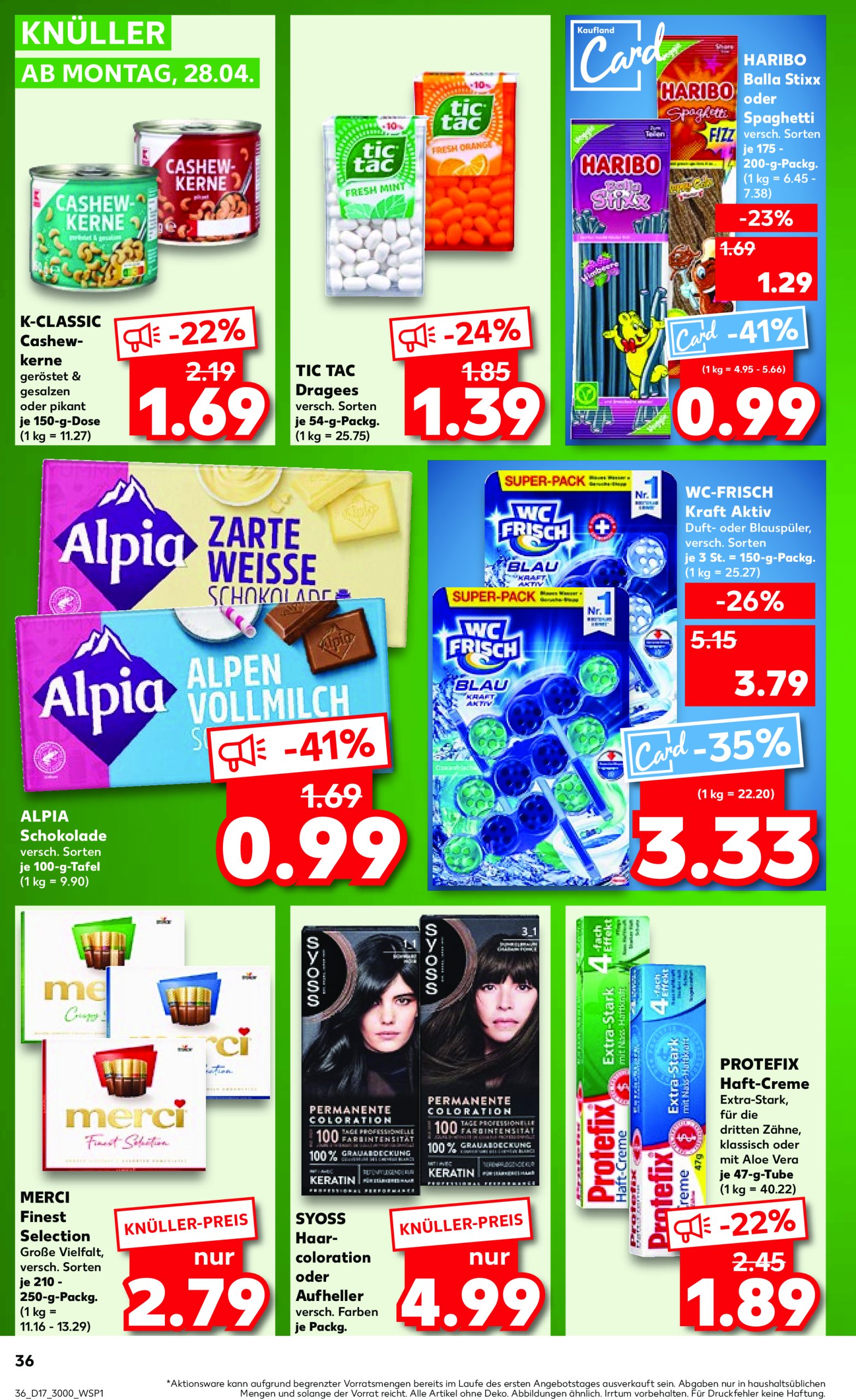 kaufland - Kaufland-Prospekt gültig von 24.04. bis 30.04. - page: 36 kaufland - Kaufland-Prospekt gültig von 24.04. bis 30.04. - page: 36
