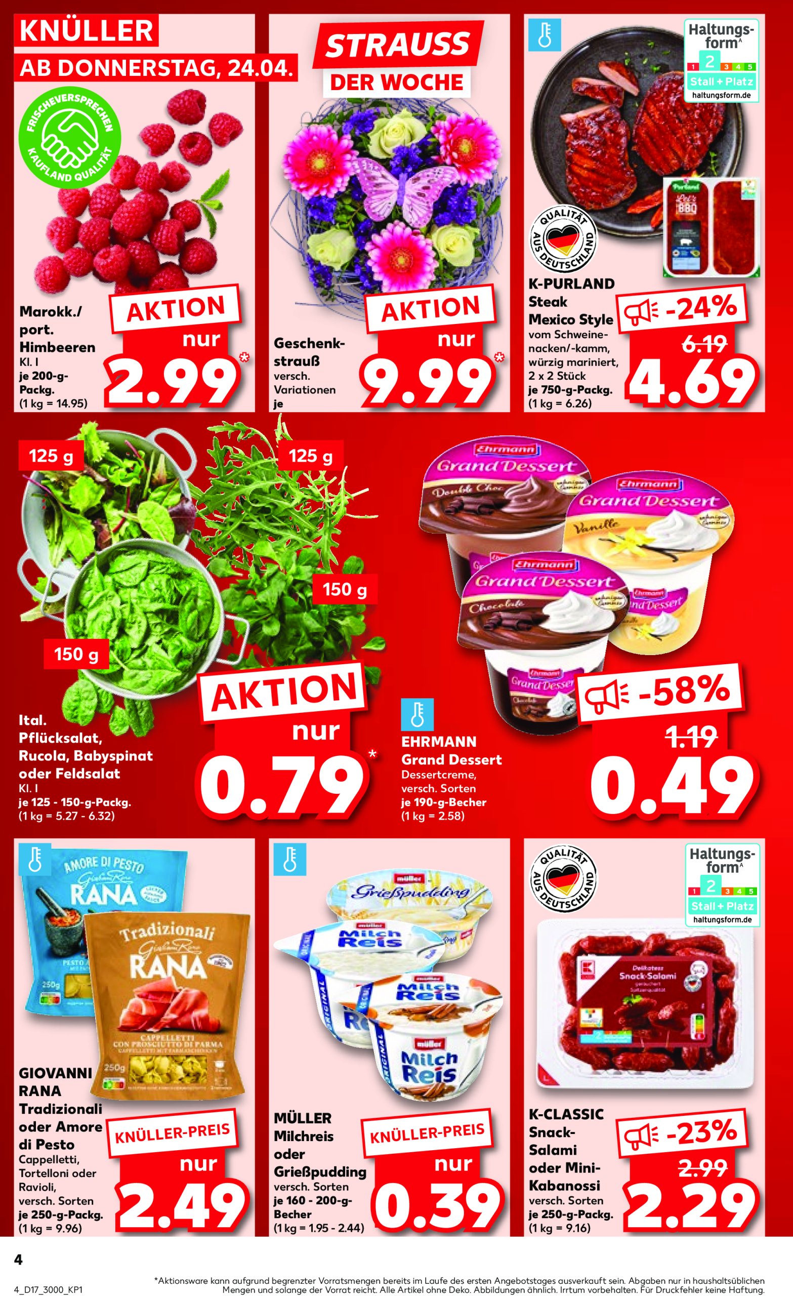 kaufland - Kaufland-Prospekt gültig von 24.04. bis 30.04. - page: 4 kaufland - Kaufland-Prospekt gültig von 24.04. bis 30.04. - page: 4