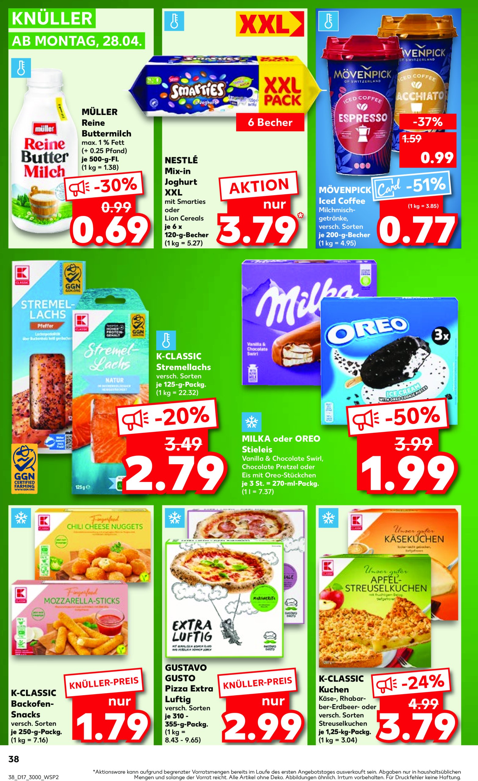 kaufland - Kaufland-Prospekt gültig von 24.04. bis 30.04. - page: 38 kaufland - Kaufland-Prospekt gültig von 24.04. bis 30.04. - page: 38
