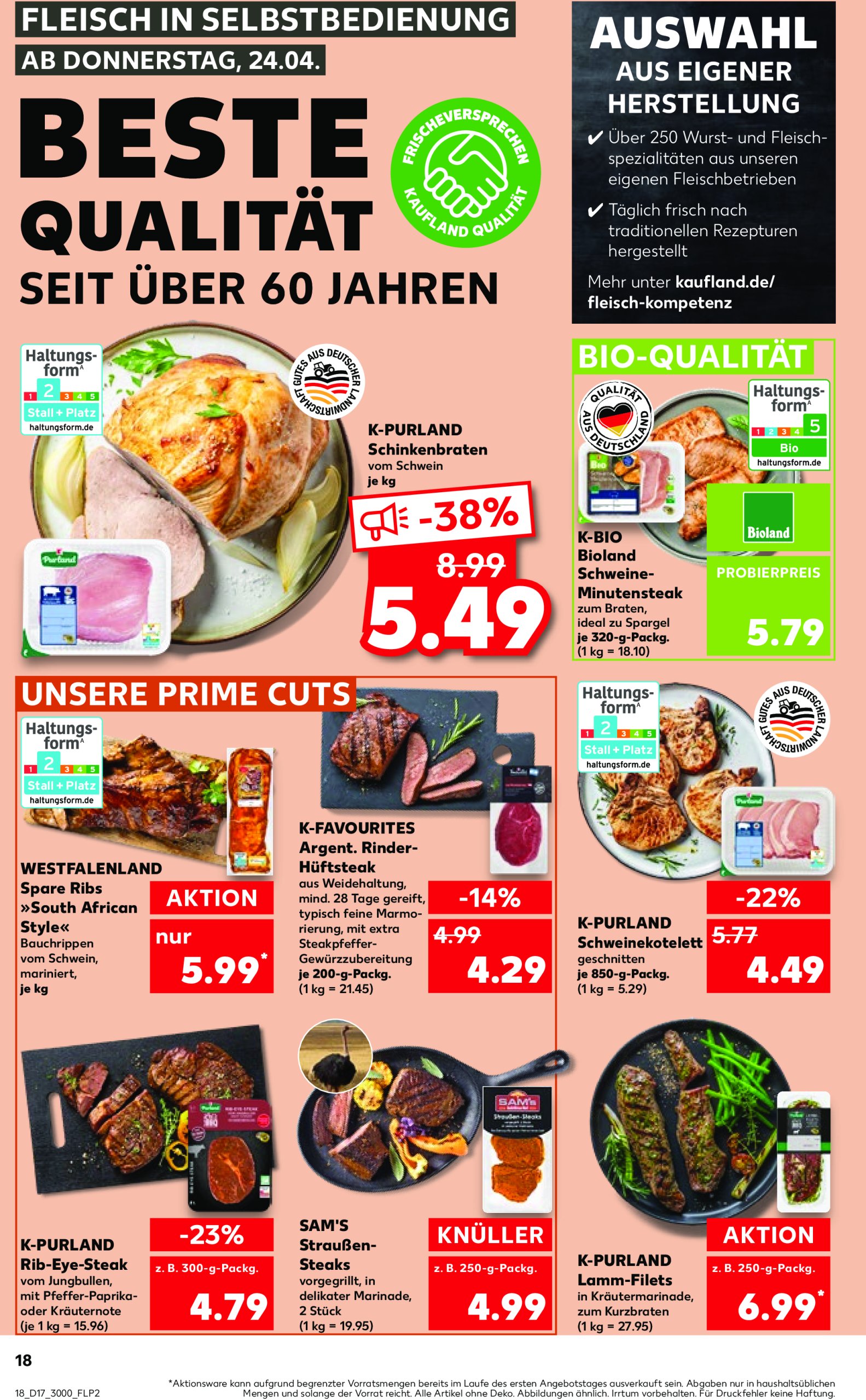 kaufland - Kaufland-Prospekt gültig von 24.04. bis 30.04. - page: 18 kaufland - Kaufland-Prospekt gültig von 24.04. bis 30.04. - page: 18